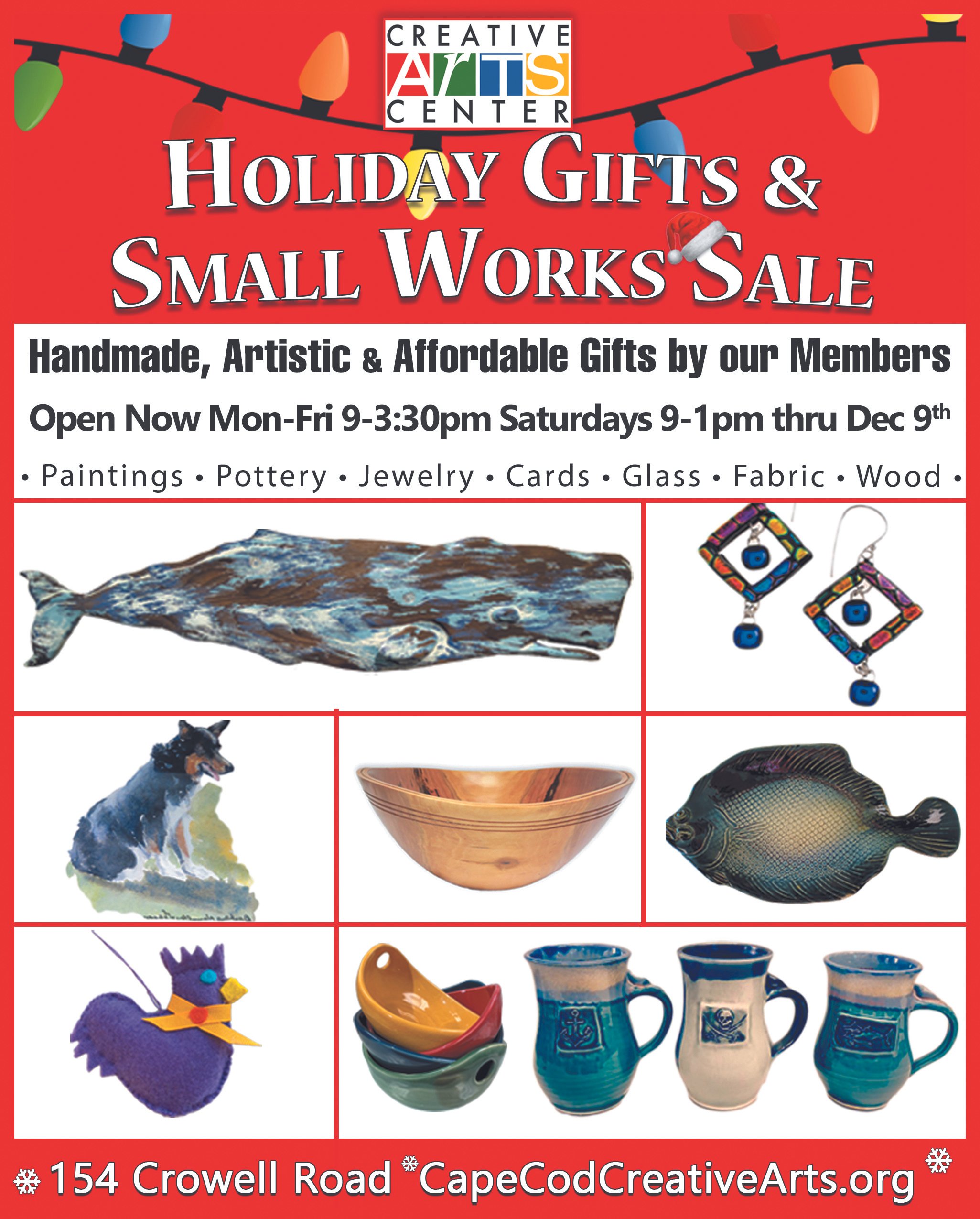 Holiday &amp; Small Works Sale