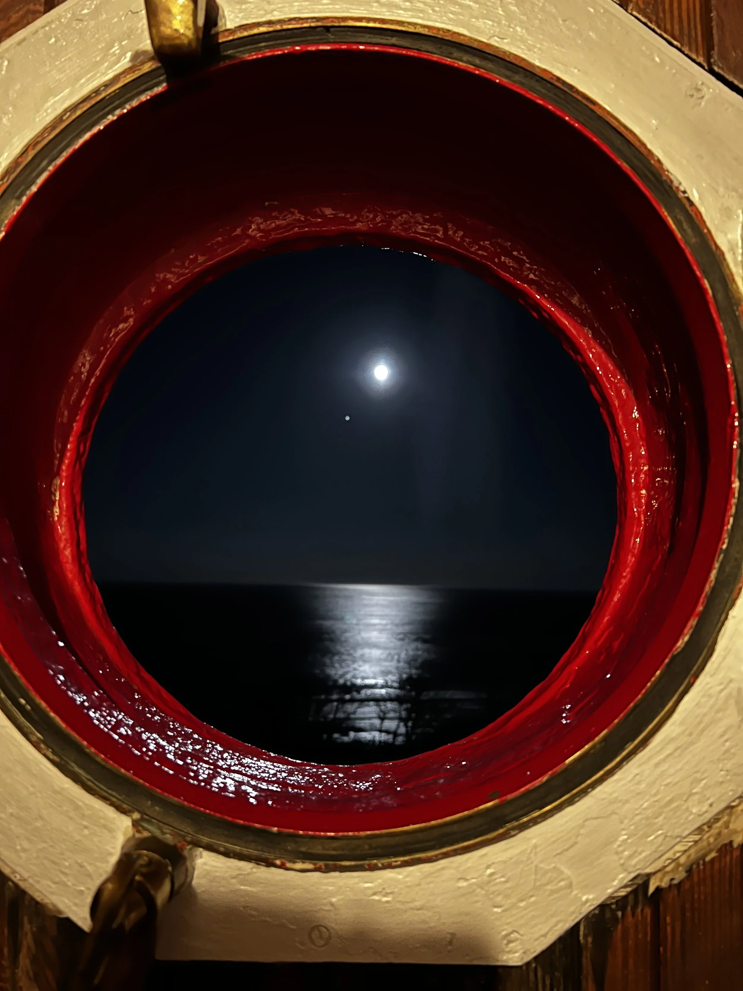 Second place- Debbie Pearl- Through the Eye of a Lighthouse (Hunter’s Moon, Jupiter) 