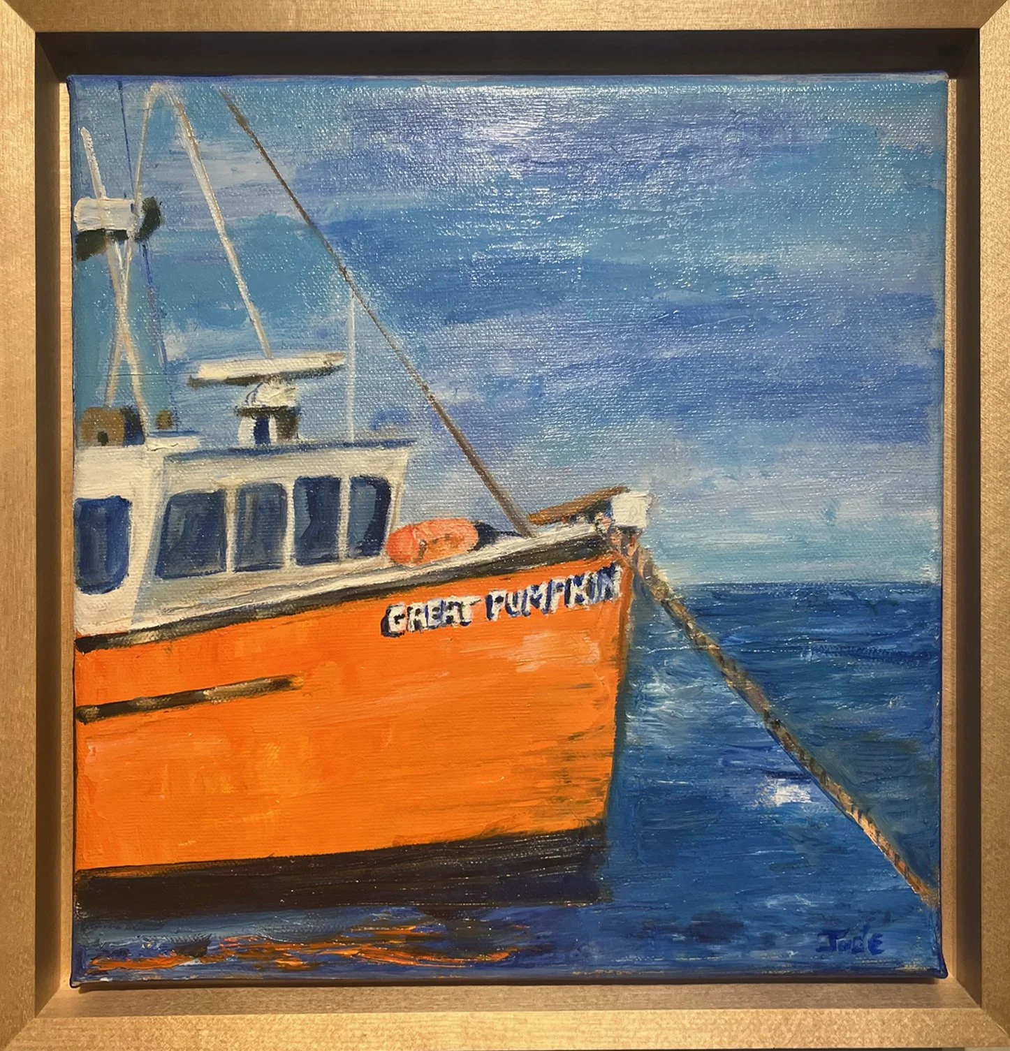 Judy	Schmitt	The Great Pumpkin	Oil	 $350 	Steve Kennedy