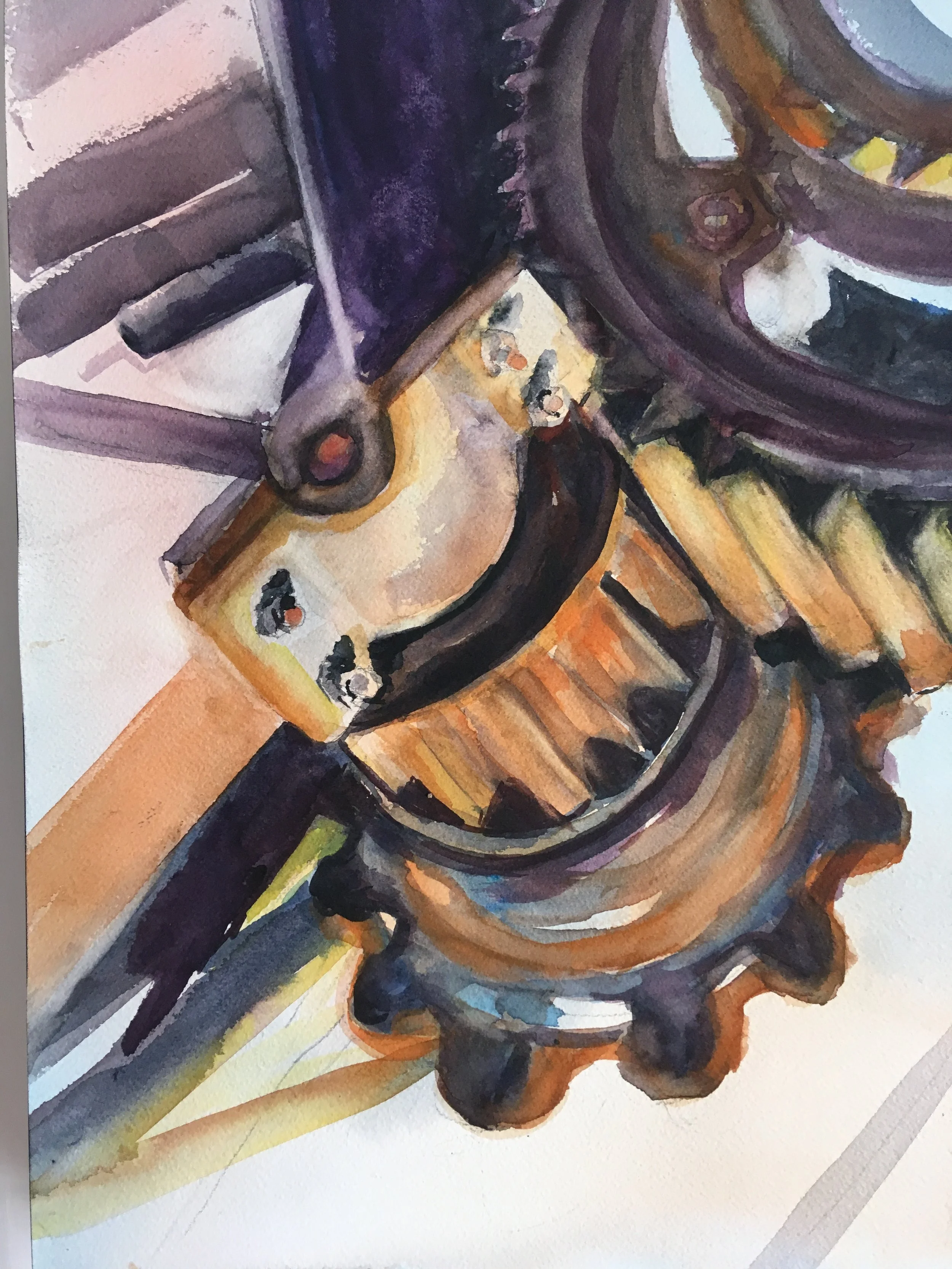 Pat	Steiner-	Boat Wench,	Watercolor	 $350 	Robert Mesrop