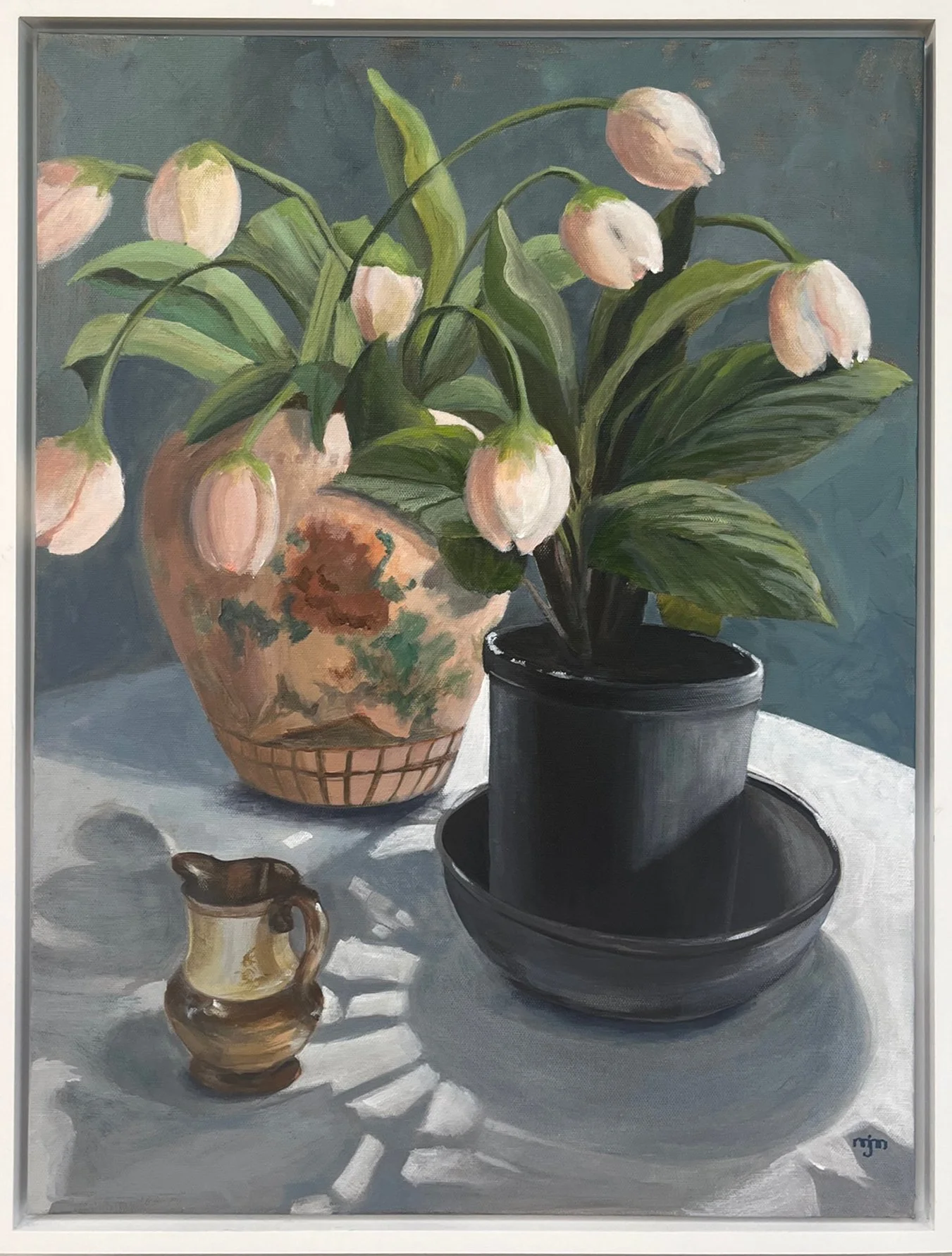 Margo	Mancinelli-	What Tulips Do	Acrylic	 $700 	Maryalice Eizenberg