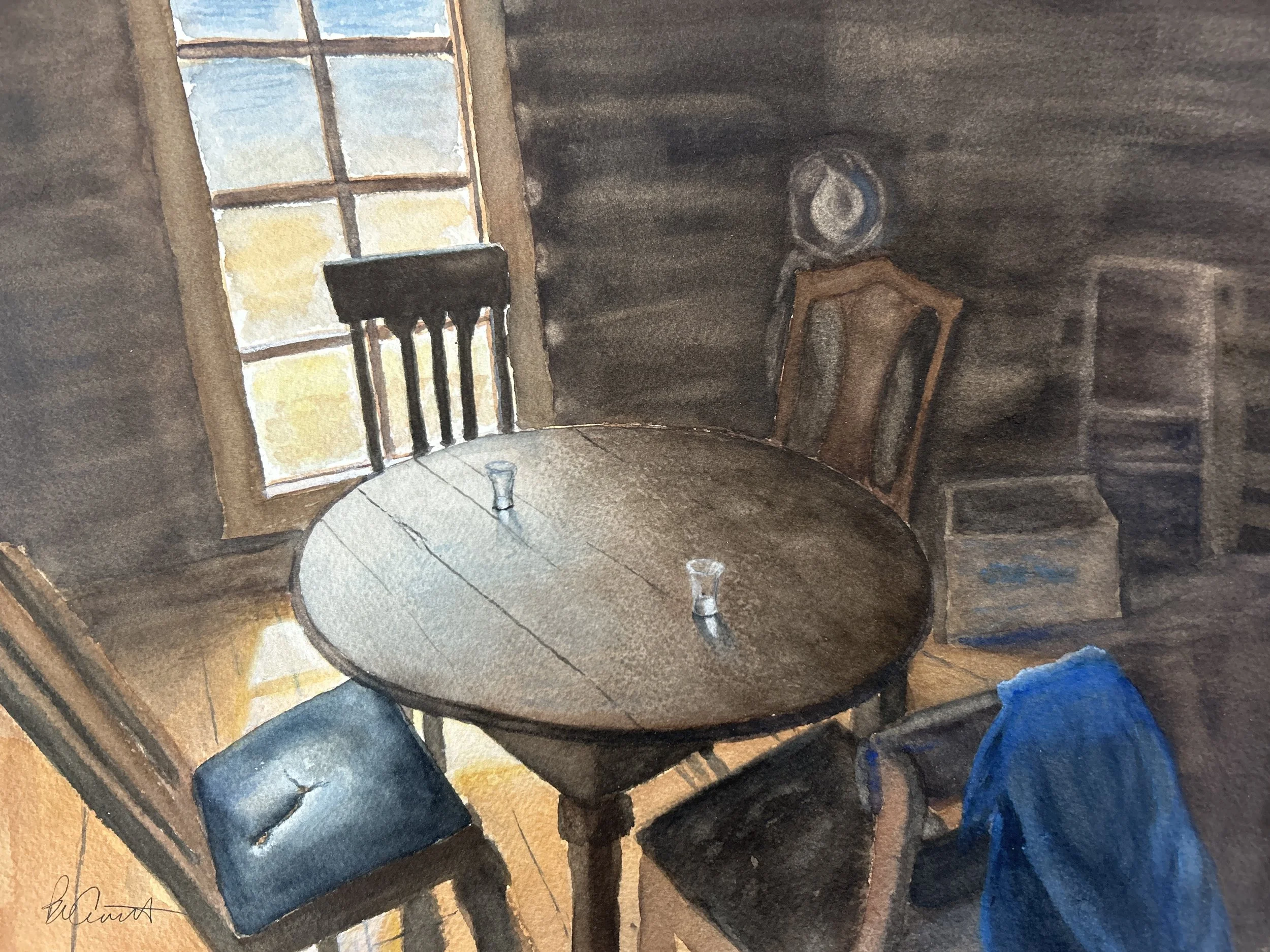 Peter	Eisenbarth-	Light Through a Window	Watercolor	 $375 	Robert Mesrop