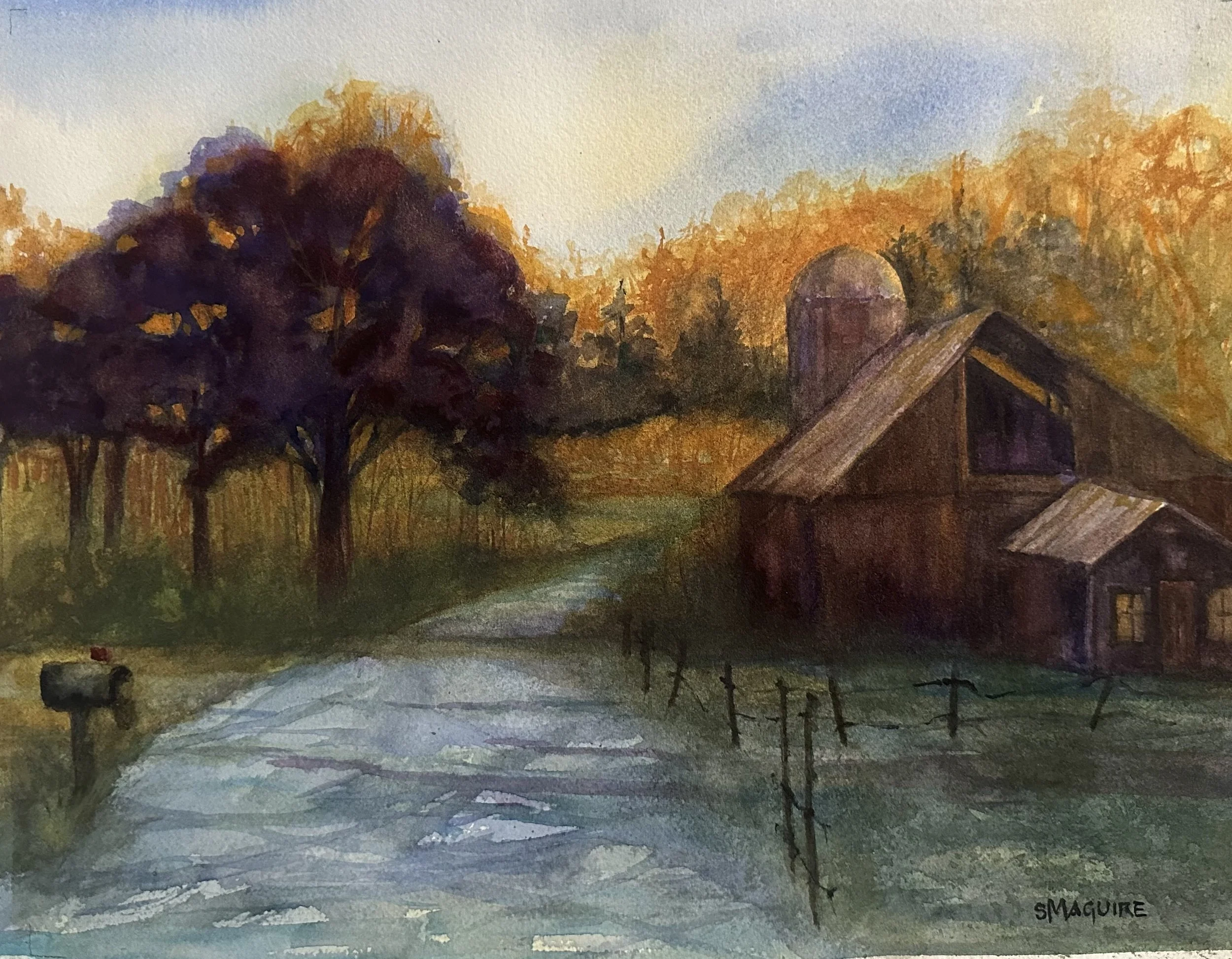 Susan	Maguire-	Once Upon a Time	Watercolor	 $195 	Robert Mesrop