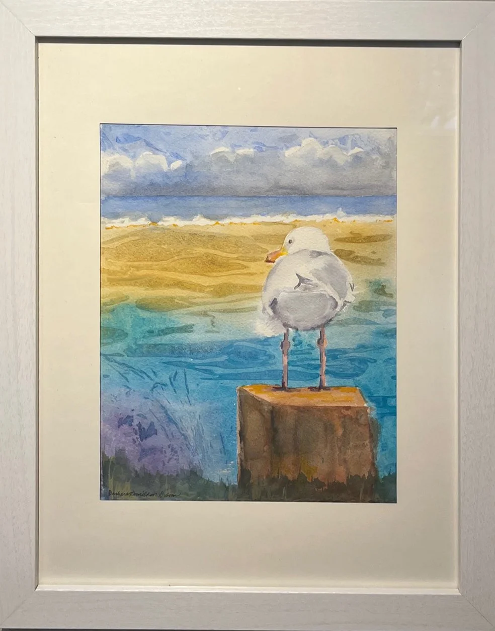 Barbara Hamilton	Gibson-	Lookout	Watercolor	 $250 	Ann Hart