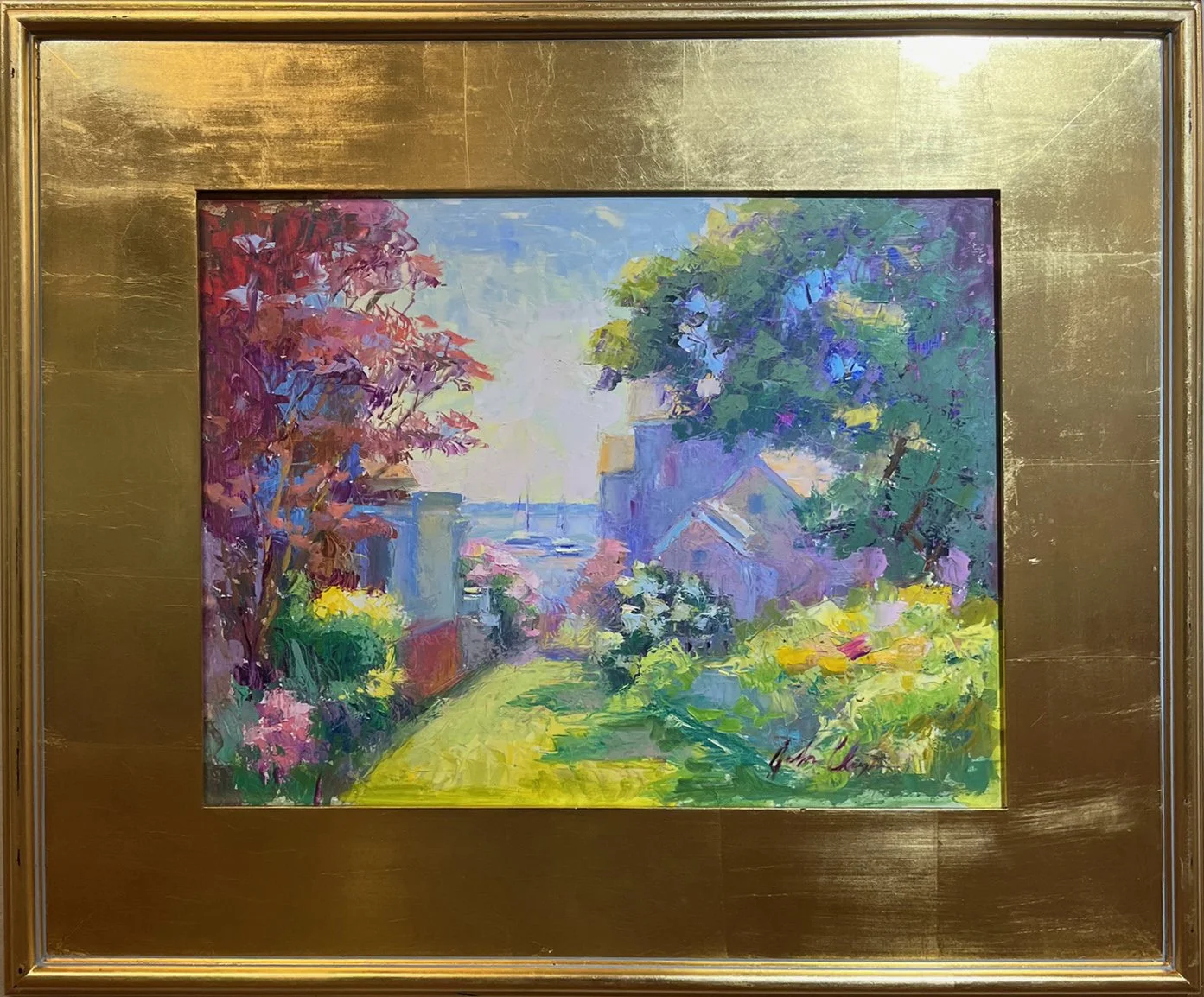 John	Clayton:	A View of the Bay,	Oil	$2,000