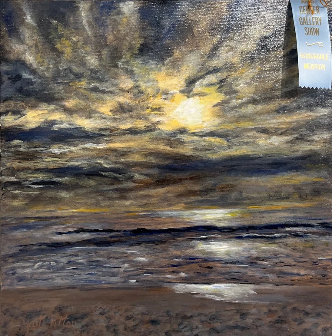 Acrylic Honorable Mention- Gail Tilton- Dawn's Early Light
