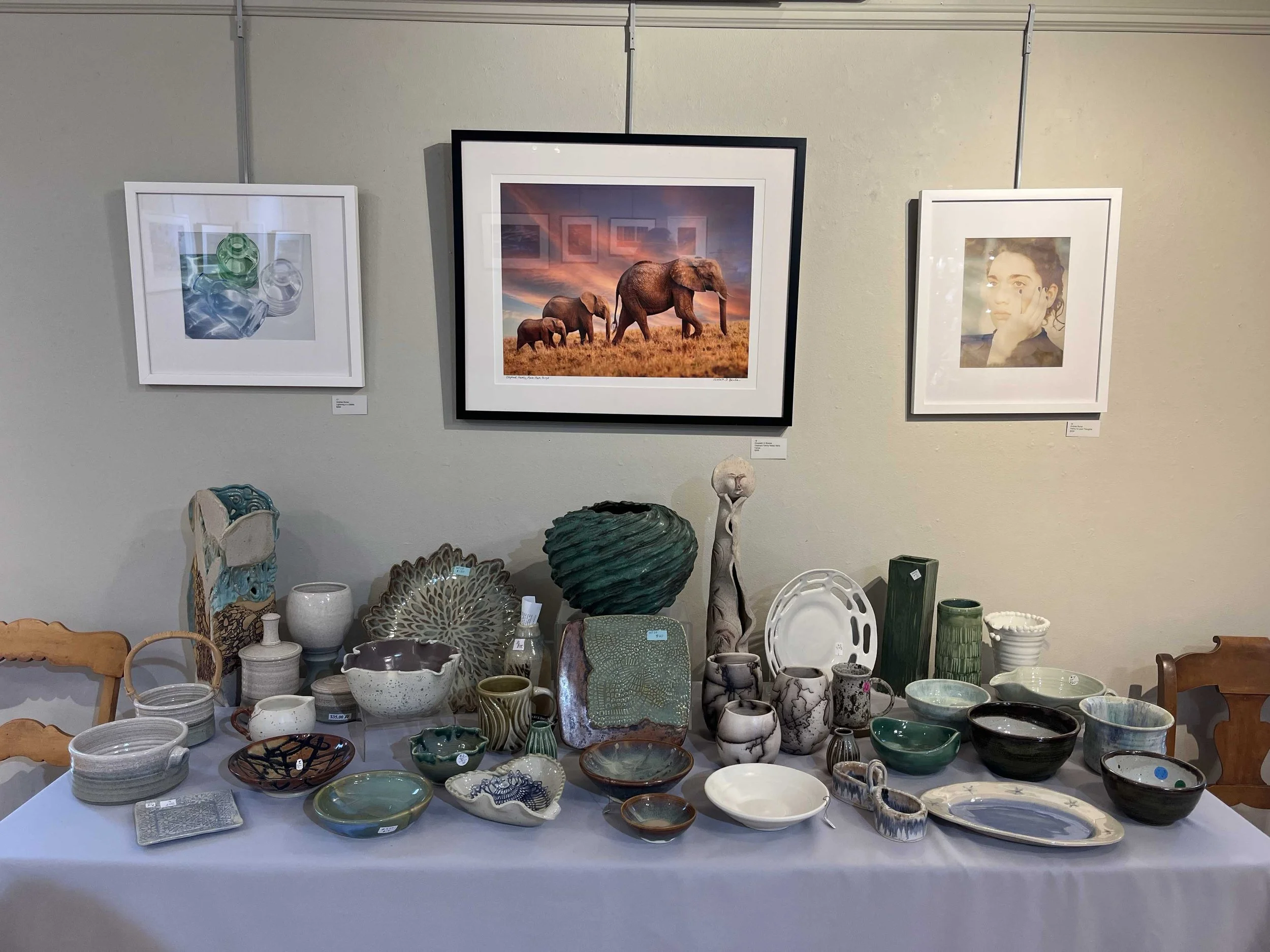 Photography Exhibition &amp; Pottery Sale Opening Reception
