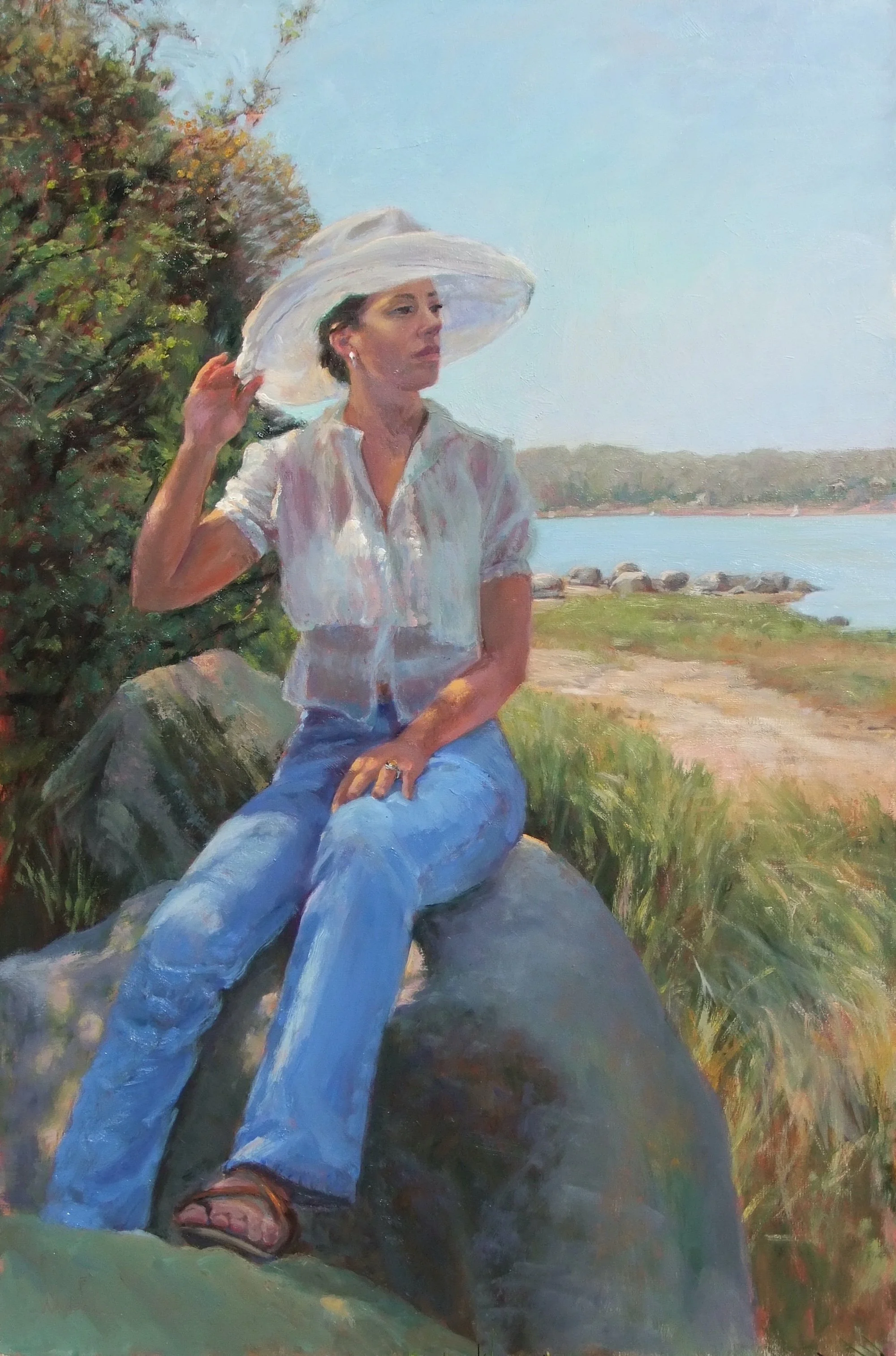Best in Show- Rosalie Nadeau- Anticipating, Oil