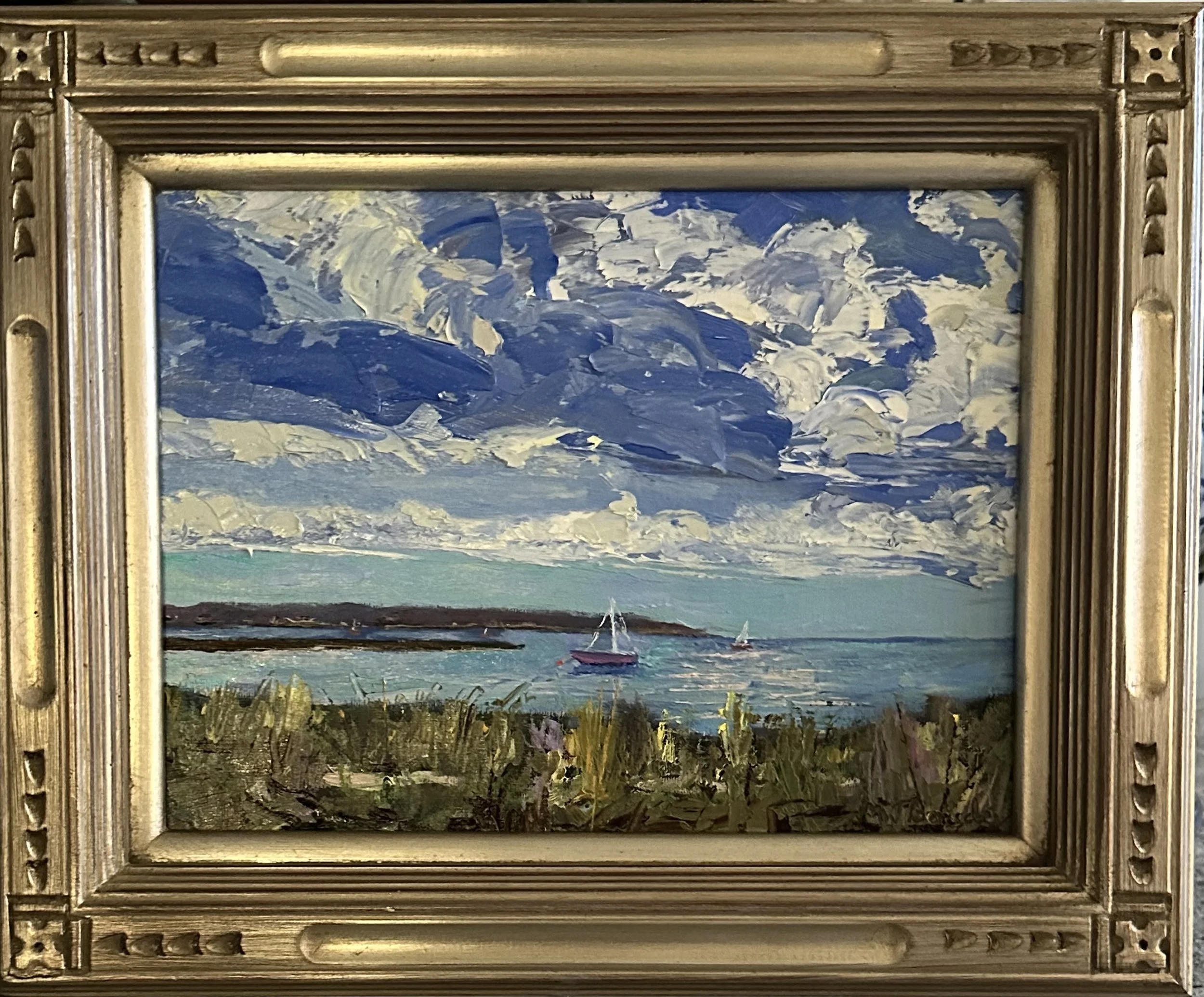 Honorable Mention Michael Boudens- Cloud Bank, Oil