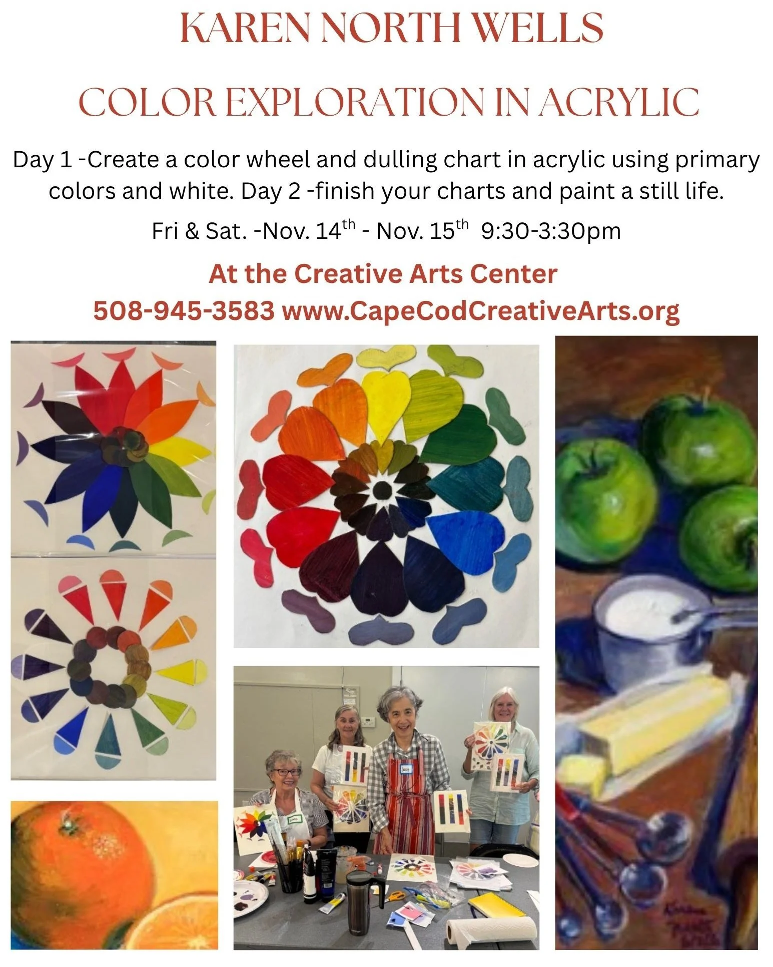 ✨Jump in and join us for some fun!!✨

https://www.capecodcreativearts.org/new-products-1/karen-north-wells-color-theory-in-acrylic