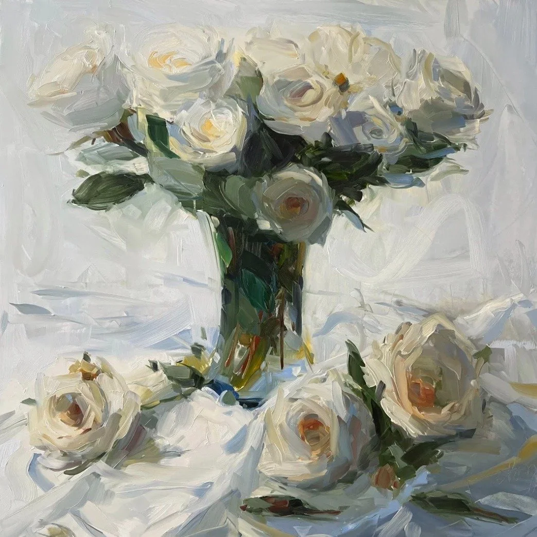 ✨ Composition &bull; Color &bull; Confident Brushwork with Amy Brnger ✨
Three-Day Still Life &amp; Floral Painting Workshop

Unlock a deeper, more expressive approach to still life painting with celebrated artist Amy Brnger. Designed for floral enthu