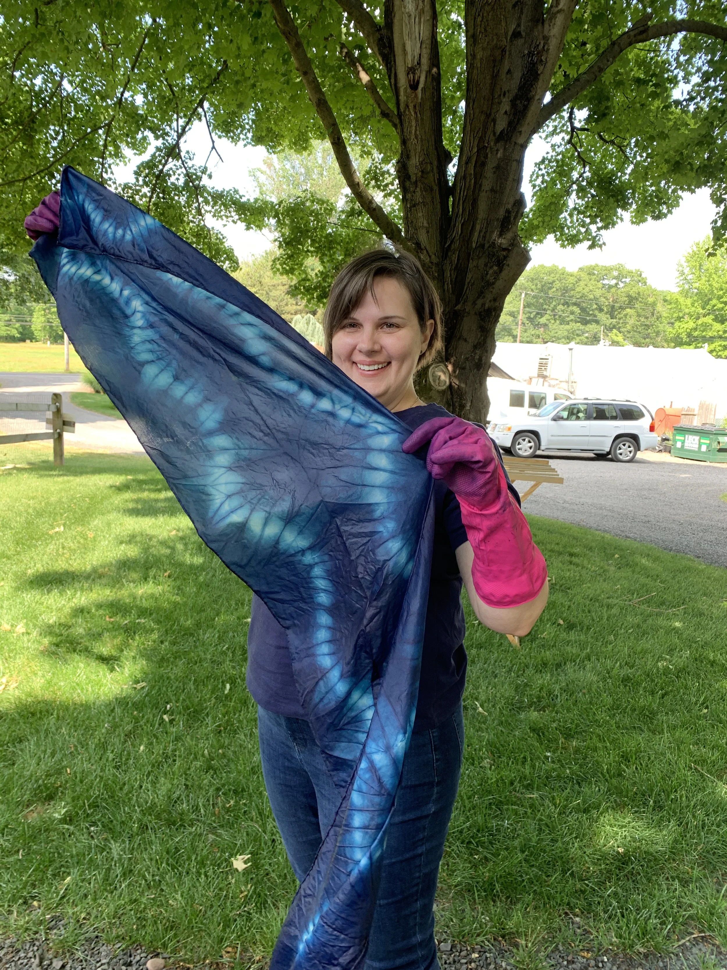 Christina w:Ori Nui scarf.JPG