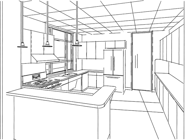 Break Room And A Kitchen