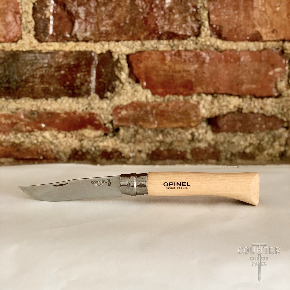 Opinel No. 10 Corkscrew Folding Knife, Beechwood & Stainless Steel on Food52