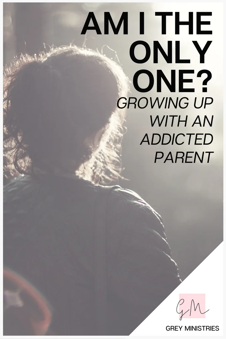 "I didn’t know at the time but this back-and-forth chaos has a name; it’s called codependency . I learned over 20 years later exactly what the word meant. I know Mom only had love in her mind and heart as we emptied the bottles but the chaos likely contributed to the woman I am today. Maybe it was God’s plan all along? I often wondered why God didn't make a move while the last 20 years of my chaotic life happened. The answer came to me in the early morning hours in the darkness- I am chosen ." Are you the adult child of an addict? Find hope, healing and support with Grey Ministries!