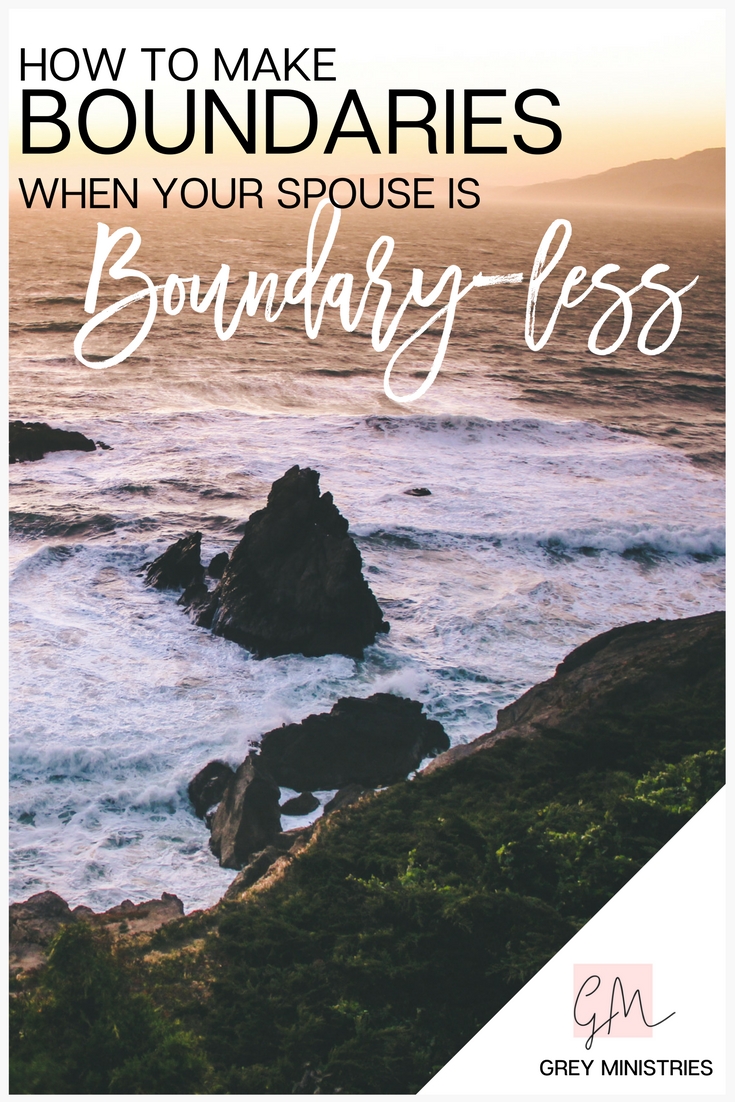 Do you have a loved one who has, or has had, an addiction and you're struggling to make boundaries? What do you do to make boundaries when your spouse is boundary-less?! Christian Mental Health Therapist, Melissa Gendreau shares with us how to make boundaries and keep them (even when your sPouse doesn''t!).