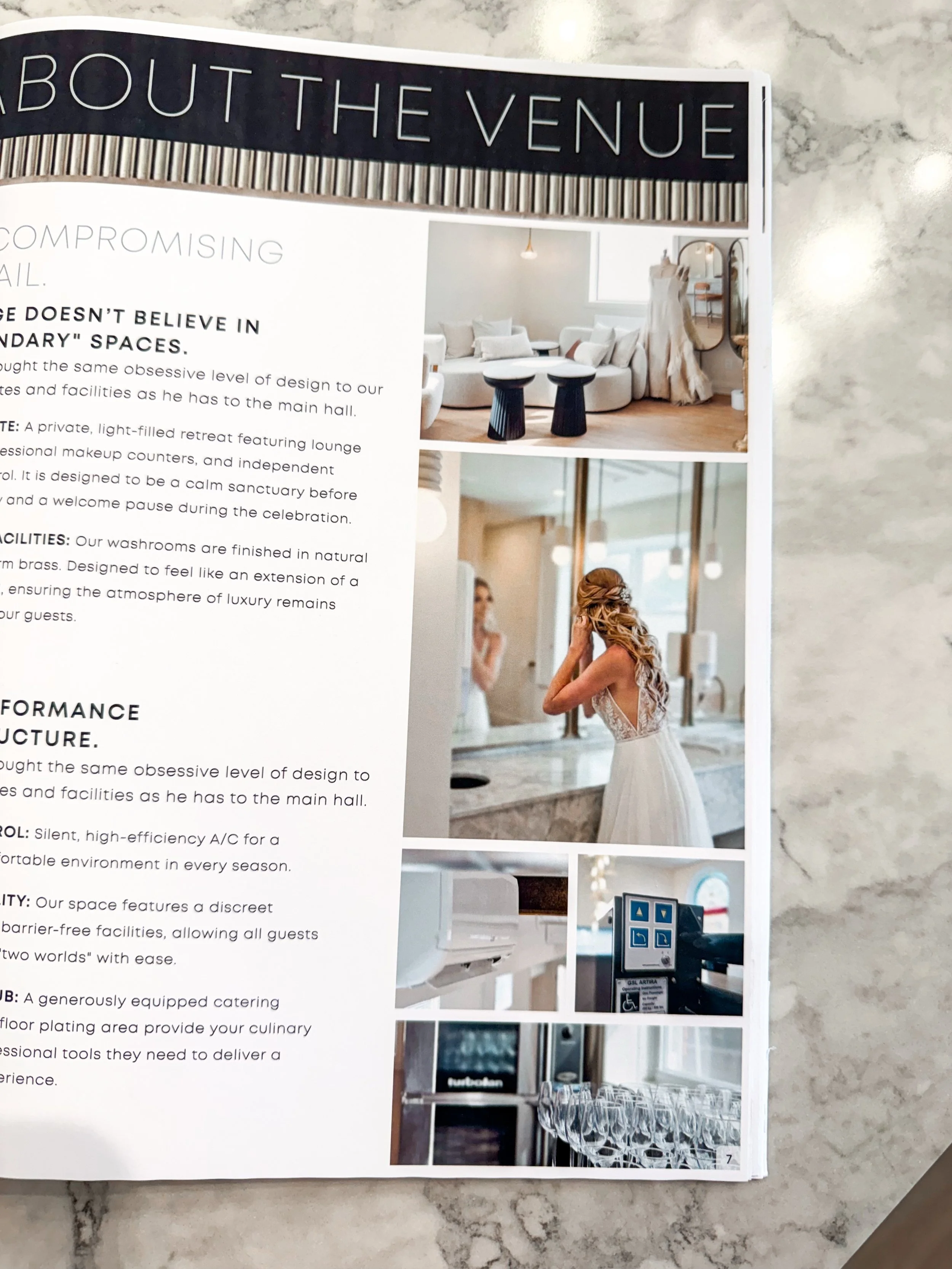 I had the honour of being the first bride to use the bridal suite @thedovergeorge- and made it into their brochure! 

I wish this space had been available for our wedding reception because the customer service and aesthetic is absolute perfection. 

