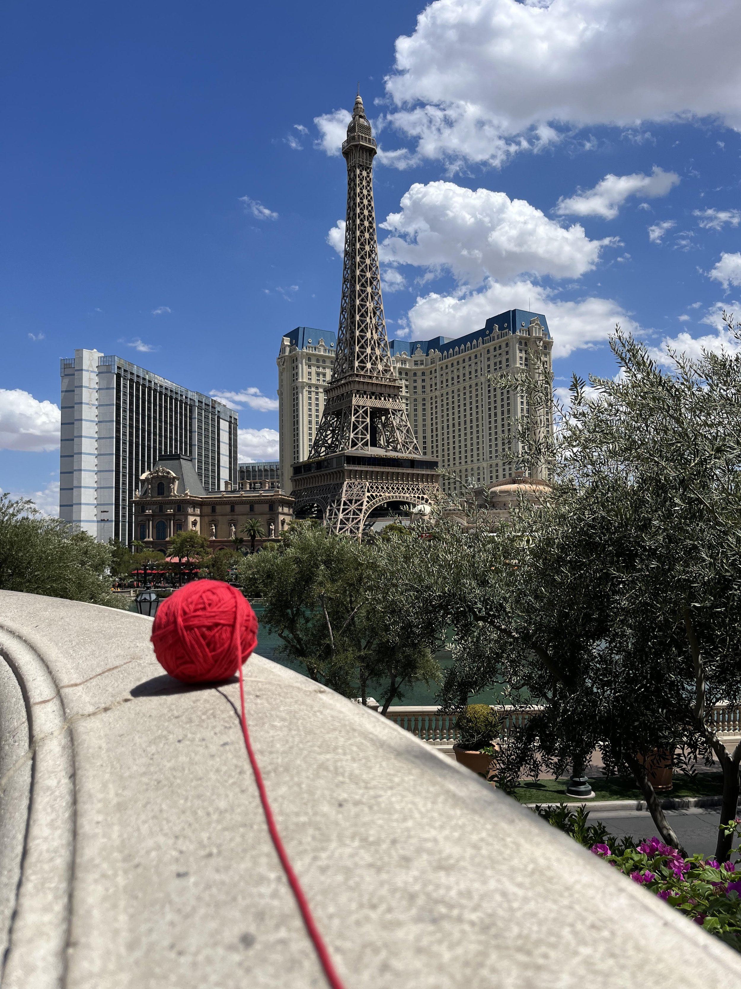 Red Yarn Eiffel Tower .jpeg