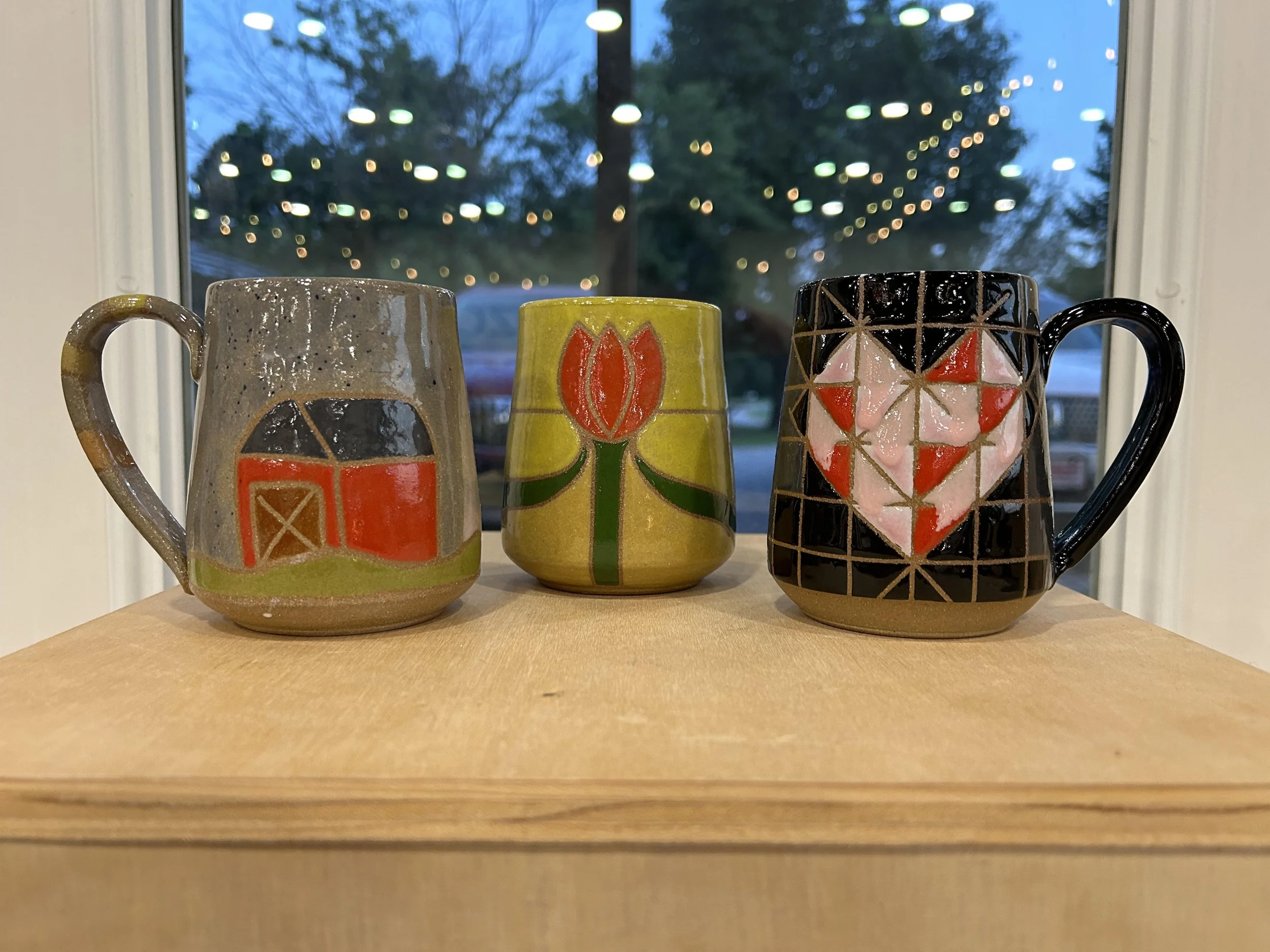 Clay Camp: Geometric Glazing