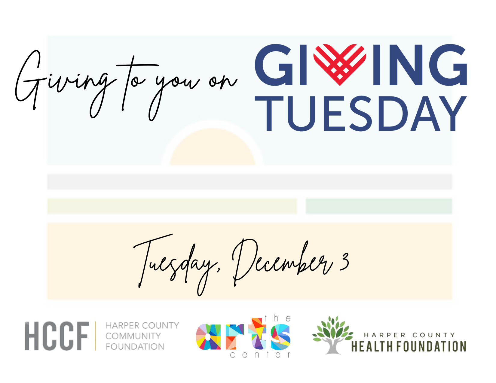 Giving Tuesday -- Giving Back!