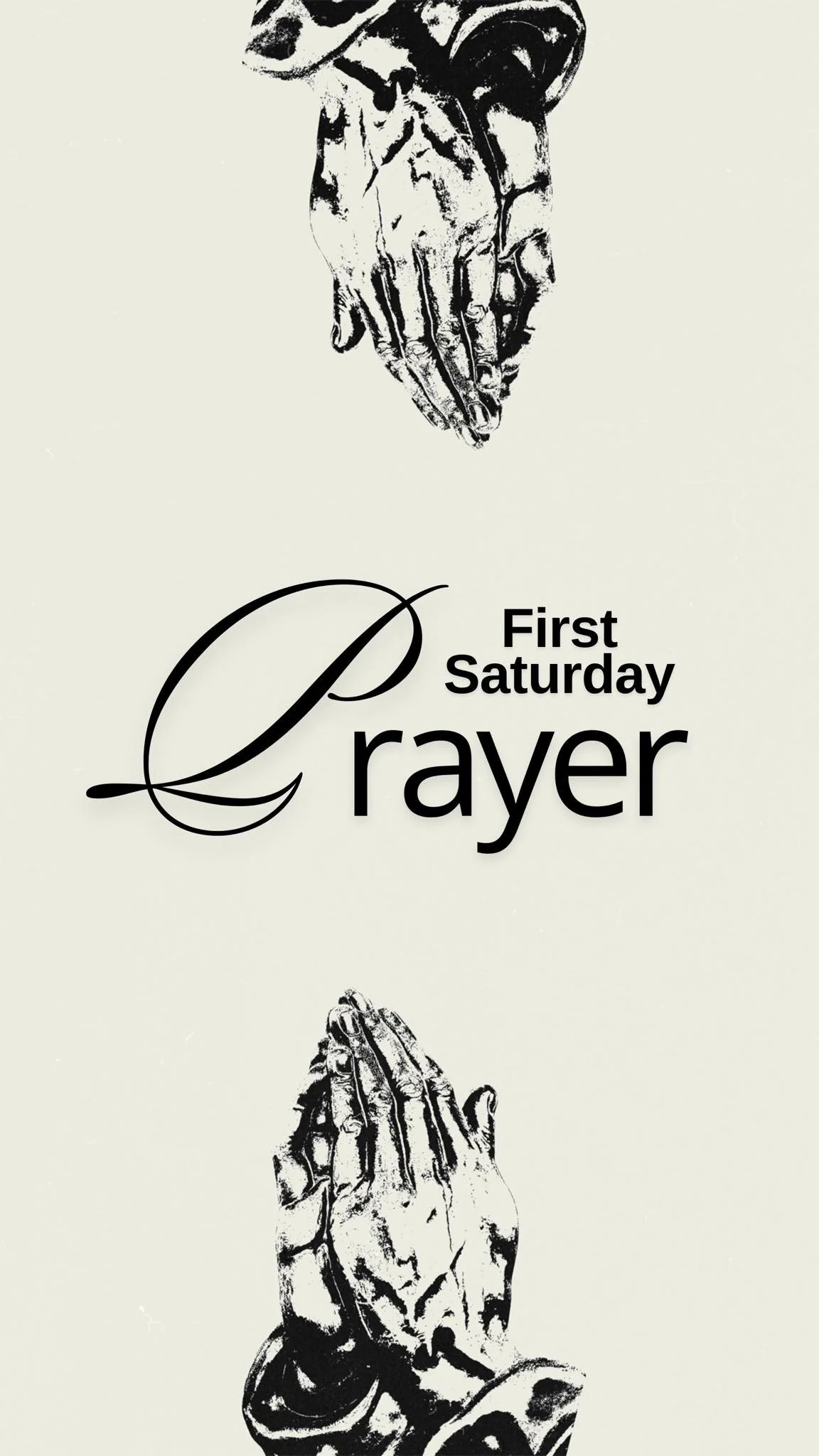 FIRST SATURDAY PRAYER