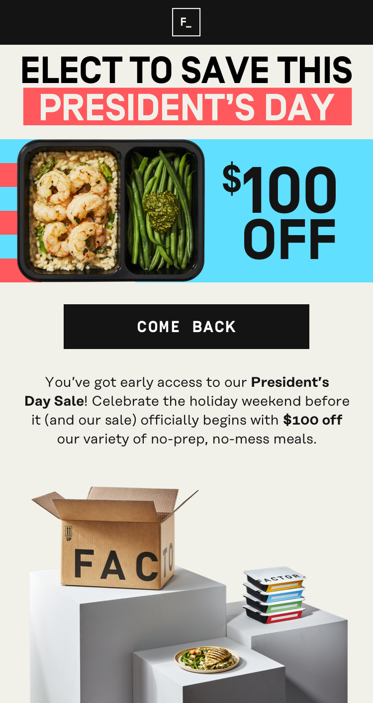 835494648_FACRM_PresidentsDayFlashSale-Emails_2022-02_EMAIL1_FORMERS_100OFF.png