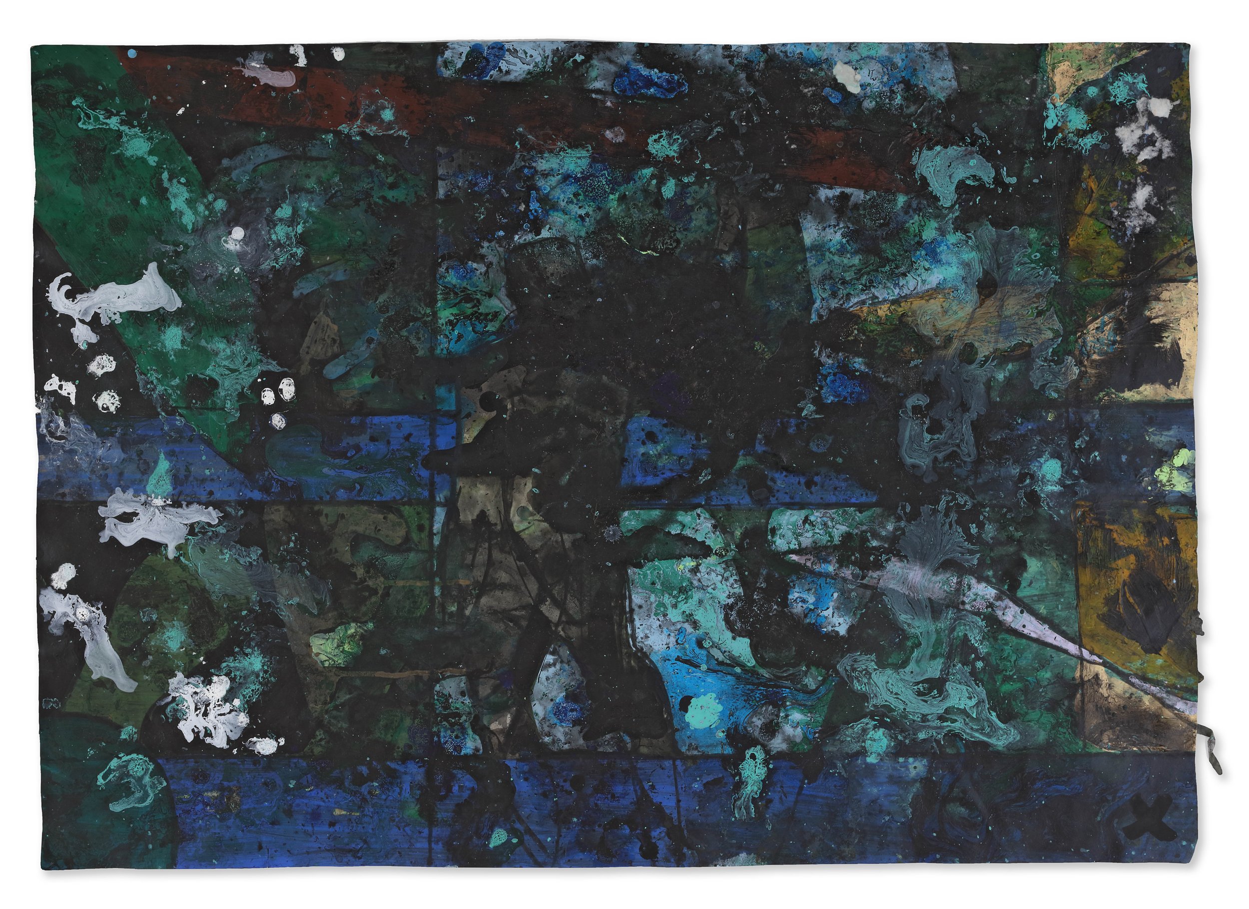 BLUE MOUNTAIN CANOPY. ACRYLIC, CHARCOAL, INK, PIGMENT, WATER, PAPER. 2023. DEANIO X.jpg