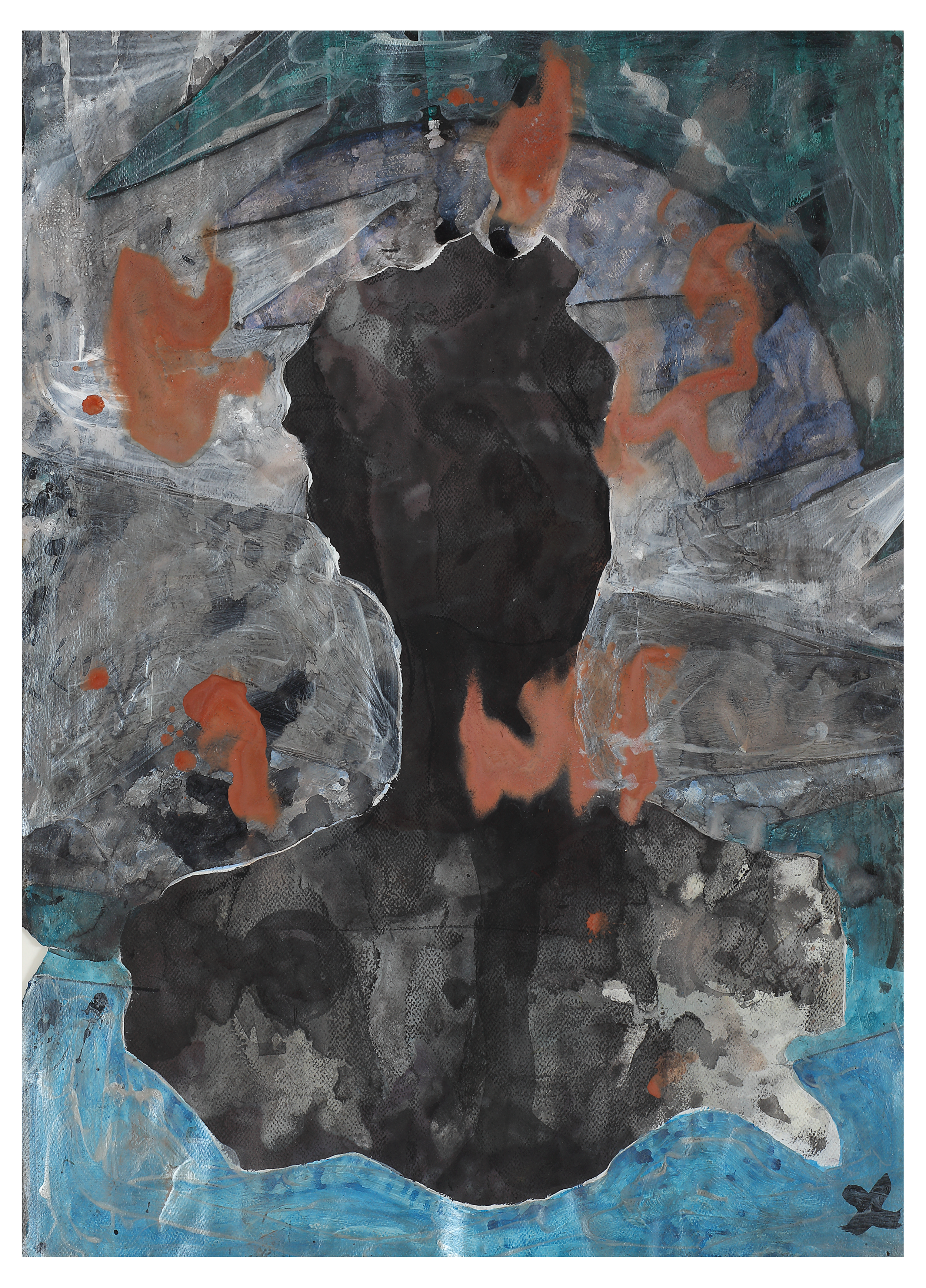 Deanio X, Fruit Bowl (triptych), 2023, acrylic, chalk, charcoal, graphite, ink and water on paper, 83 x 59cm, 32 5-8 x 23 1-.png
