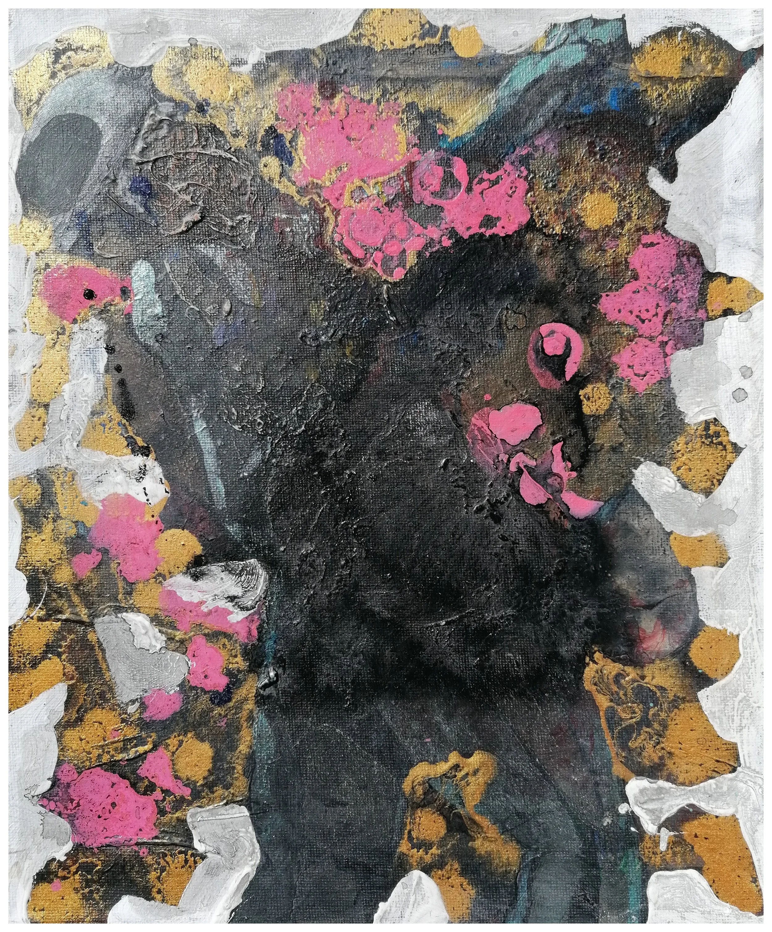 ---,
Mixed Media,
Deanio X, 
2023.