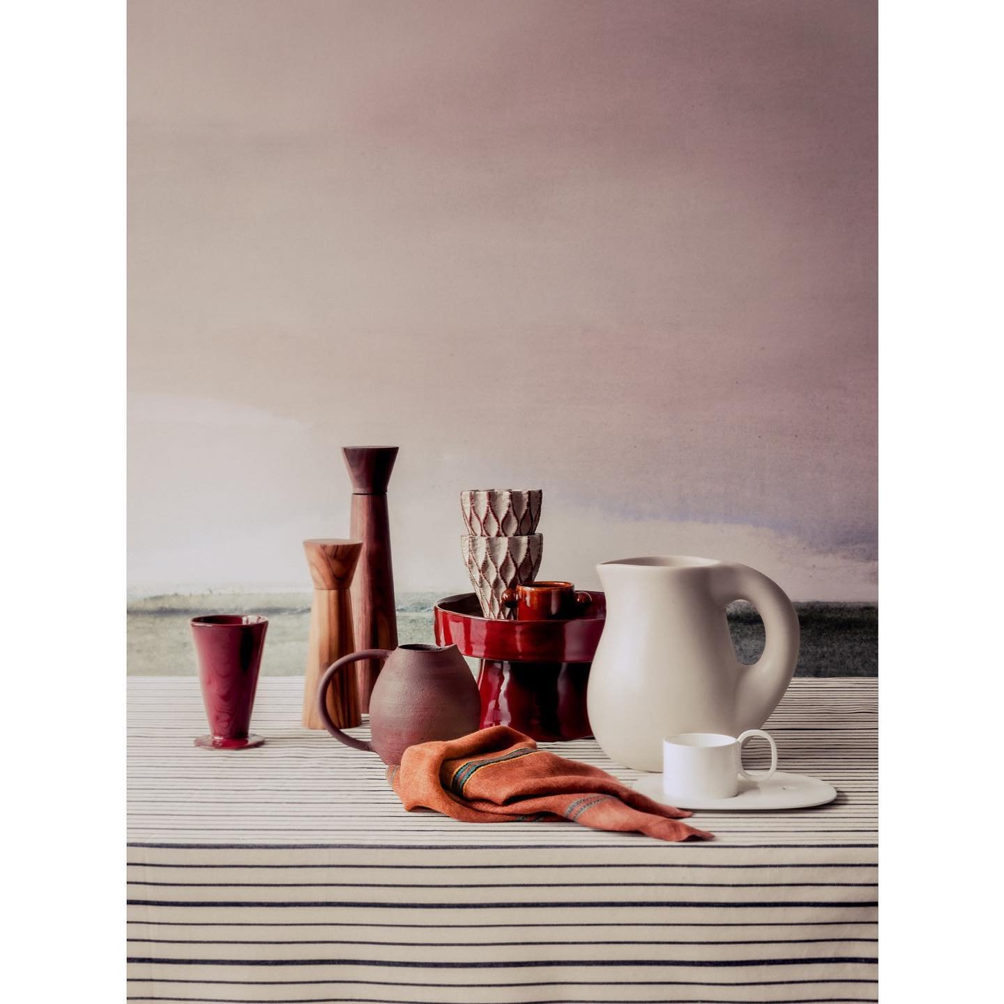 De la vaisselle pour l&rsquo;&eacute;t&eacute; avec @sandrineplace pour @elledecorationfr @lnbagent