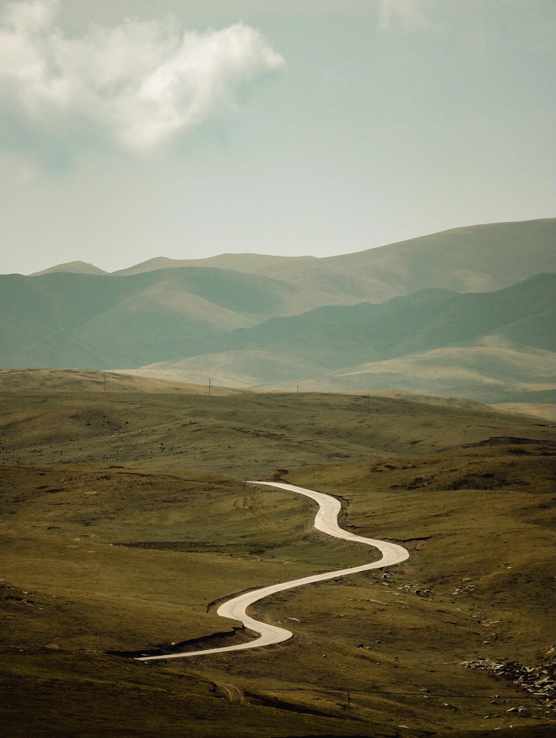 Il y a bient&ocirc;t un an, je retournais dans ce pays o&ugrave;, le matin, les hommes montent sur des collines allumer des feux. Ce pays o&ugrave; les routes sont pos&eacute;es sur le paysage. Le pays des yacks et des chevaux. 

Amdo, le Tibet, le p