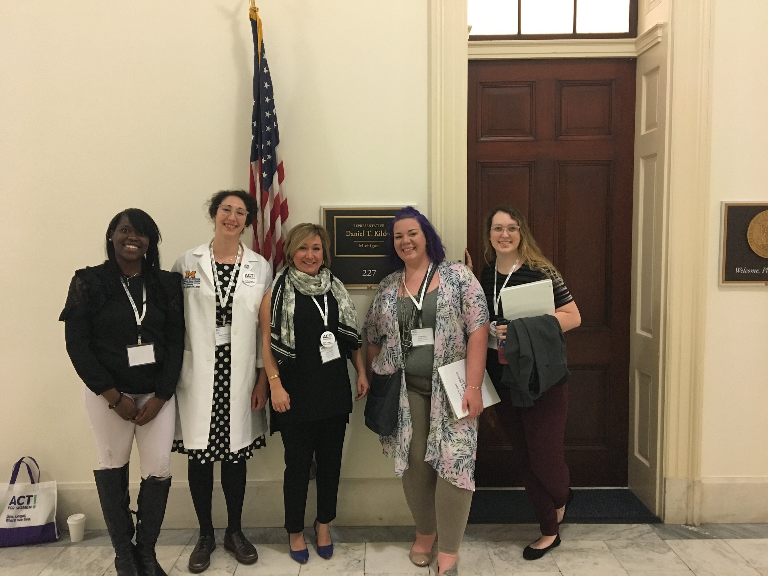 Rep. Dan Kildee's office welcomed two Flint natives! 