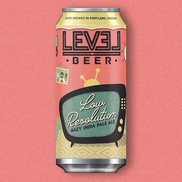 Had fun riffing on an old favorite cartoon of mine about a vulgar chihuahua and an idiotic cat on this one for Level! Releasing today! 
#beerdesign #beerlabel #beerlabels #beerlabeldesign #labeldesign #packagingdesign #candesign #abstract #brewerybra