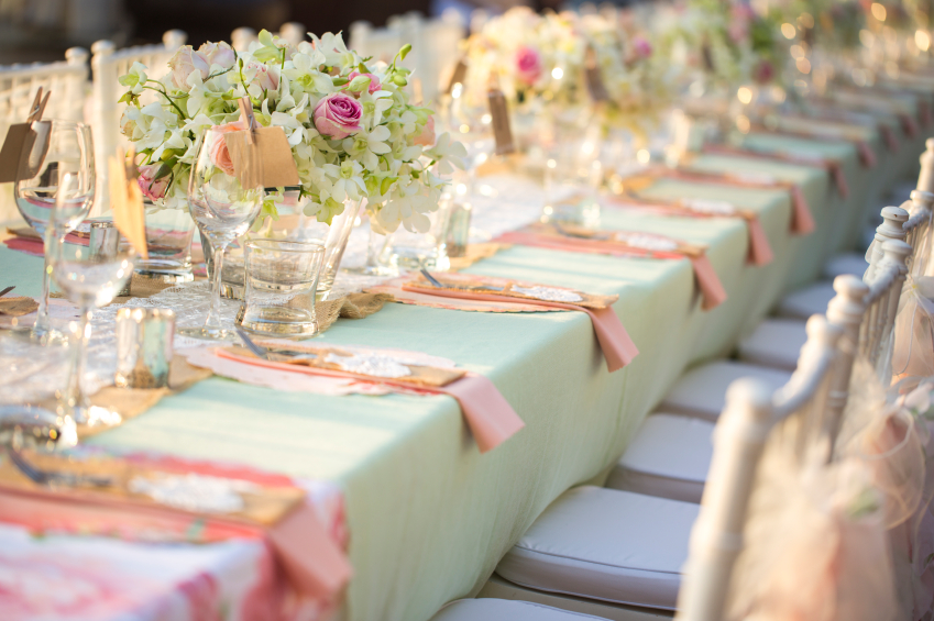 Outdoor Wedding Rustic Tablescape