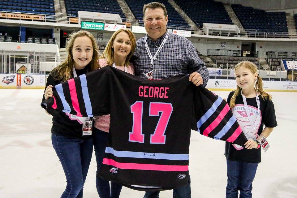 Havoc takes to the ice for Melissa George night 