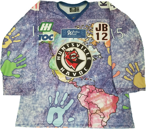 How about another round of #Jersday? - Huntsville Havoc