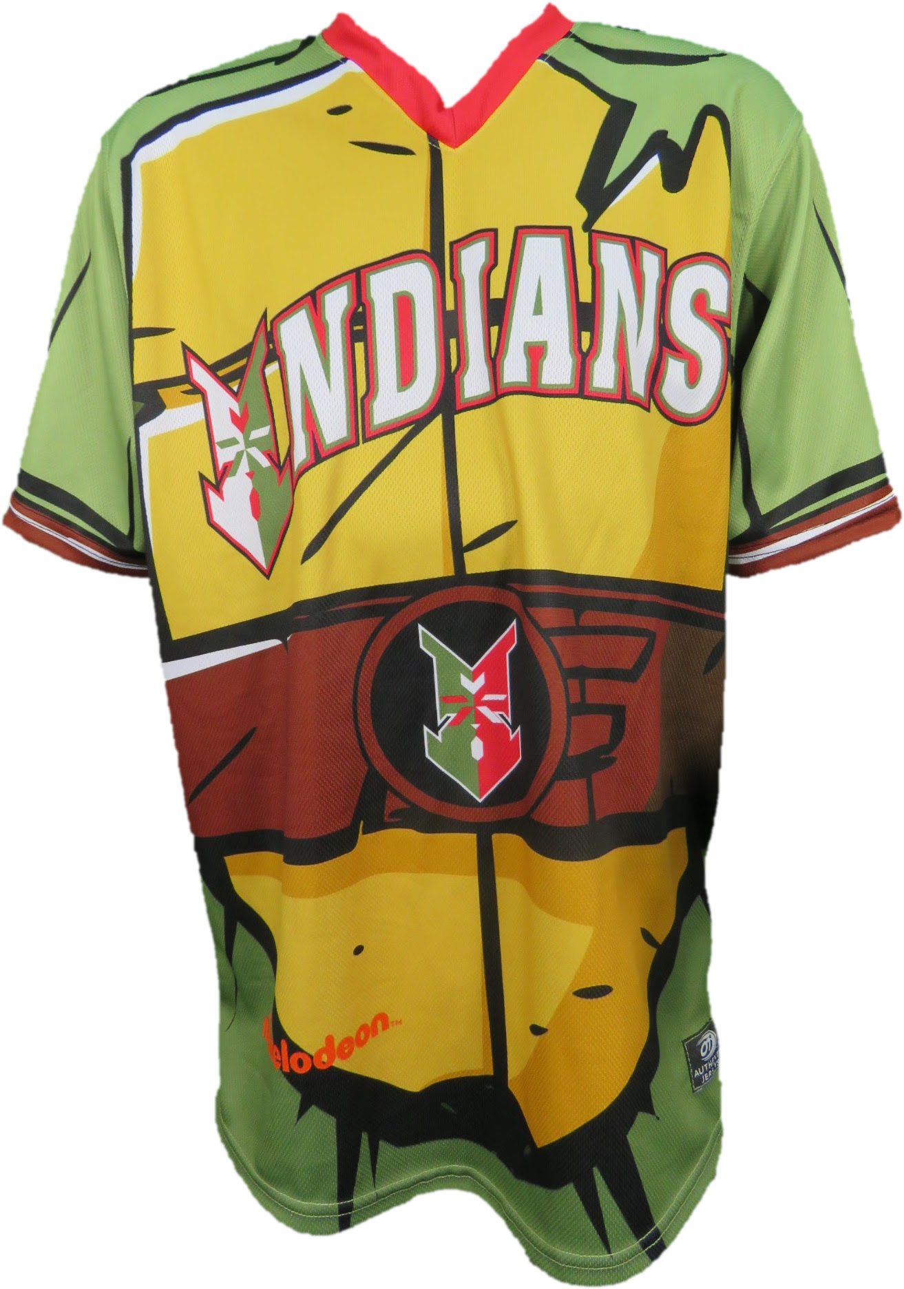 OT Sports Indianapolis Indians Youth Grey Road Replica Jersey SM / No