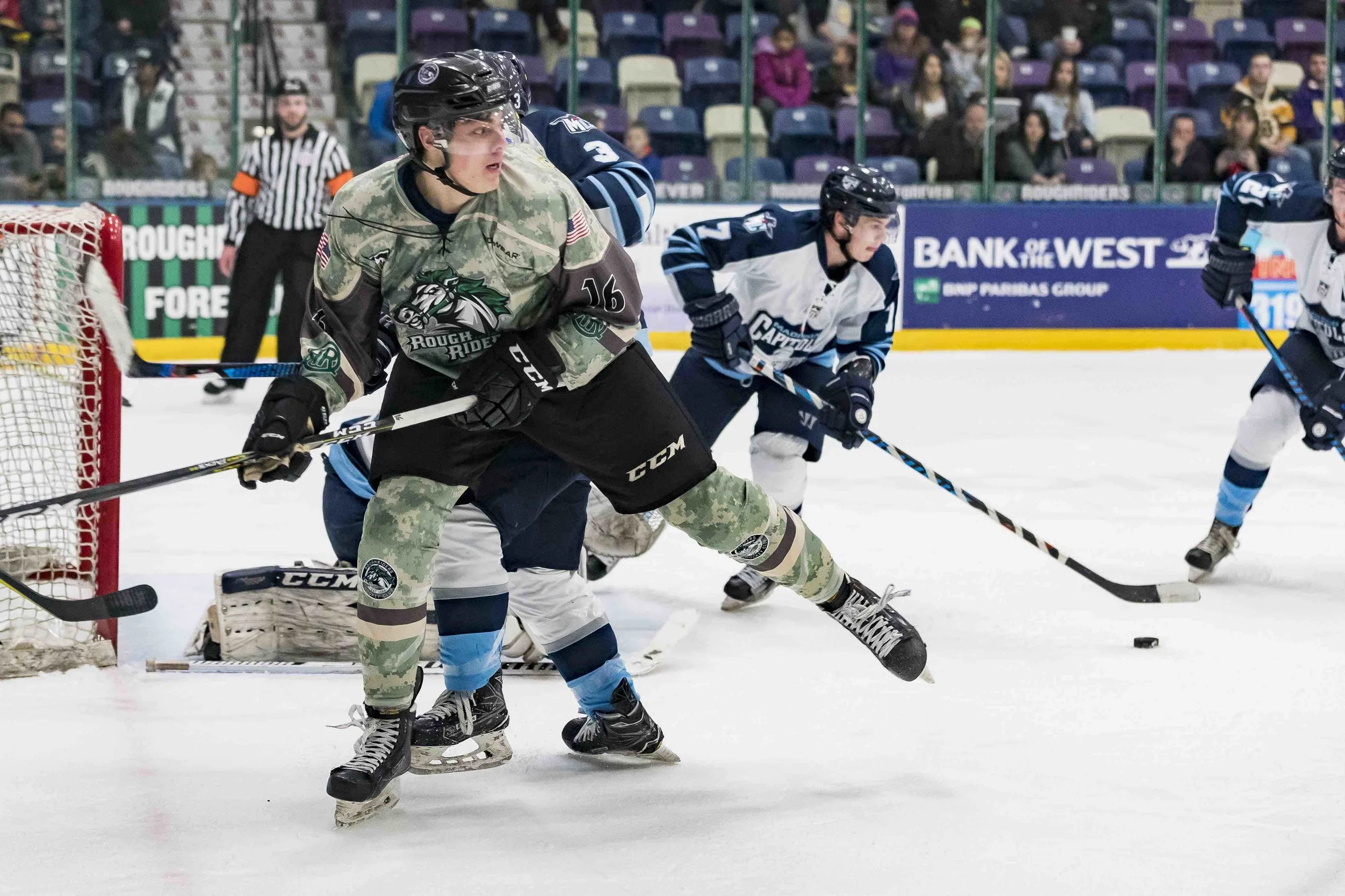 Cedar Rapids RoughRiders: Military Appreciation Night