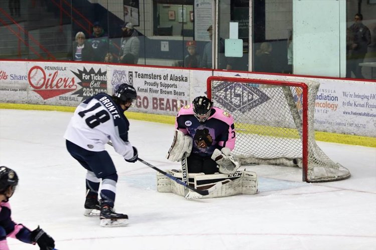 Kenai River Brown Bears: Breast Cancer Awareness jerseys — OT Sports