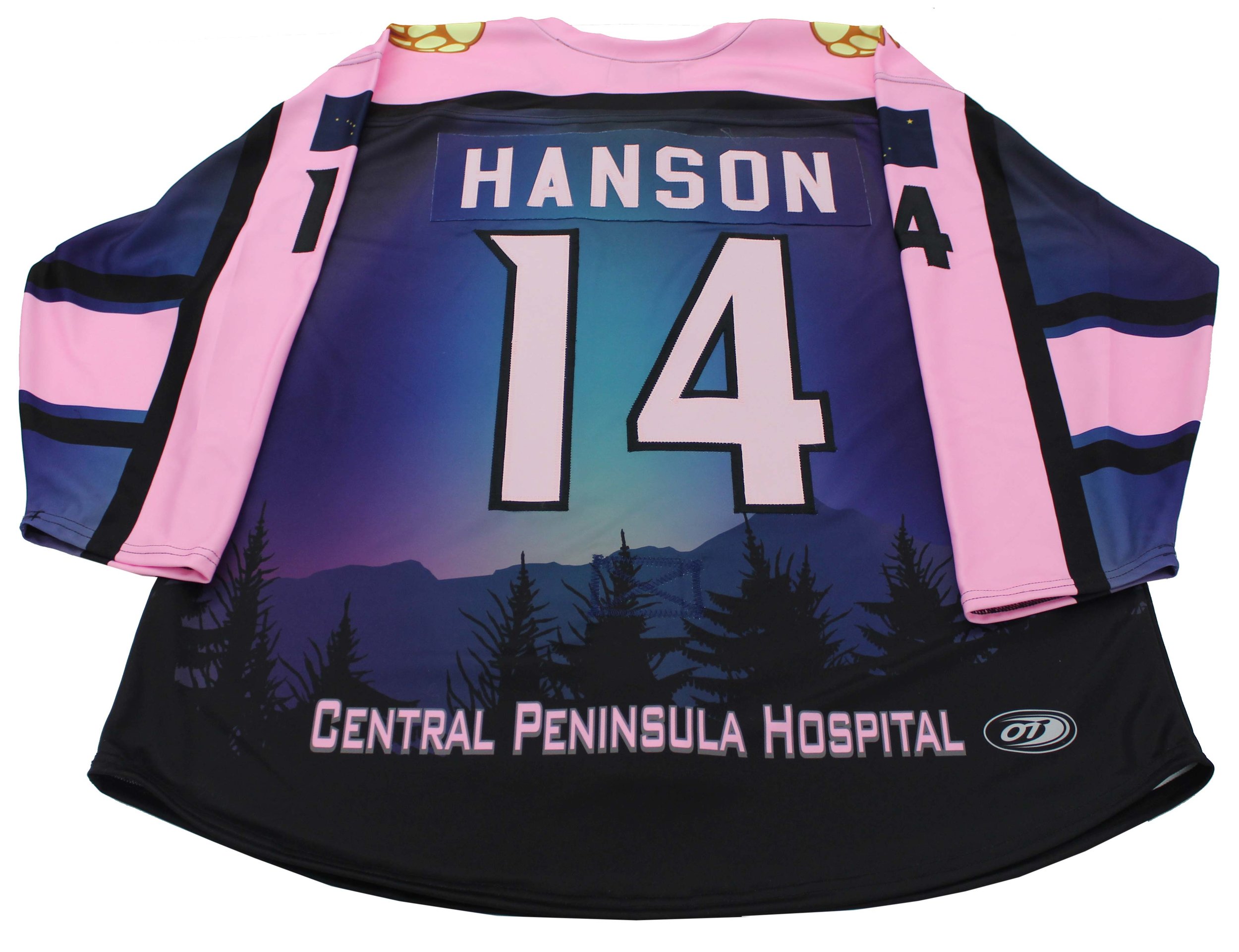 Kenai River Brown Bears: Breast Cancer Awareness jerseys — OT Sports