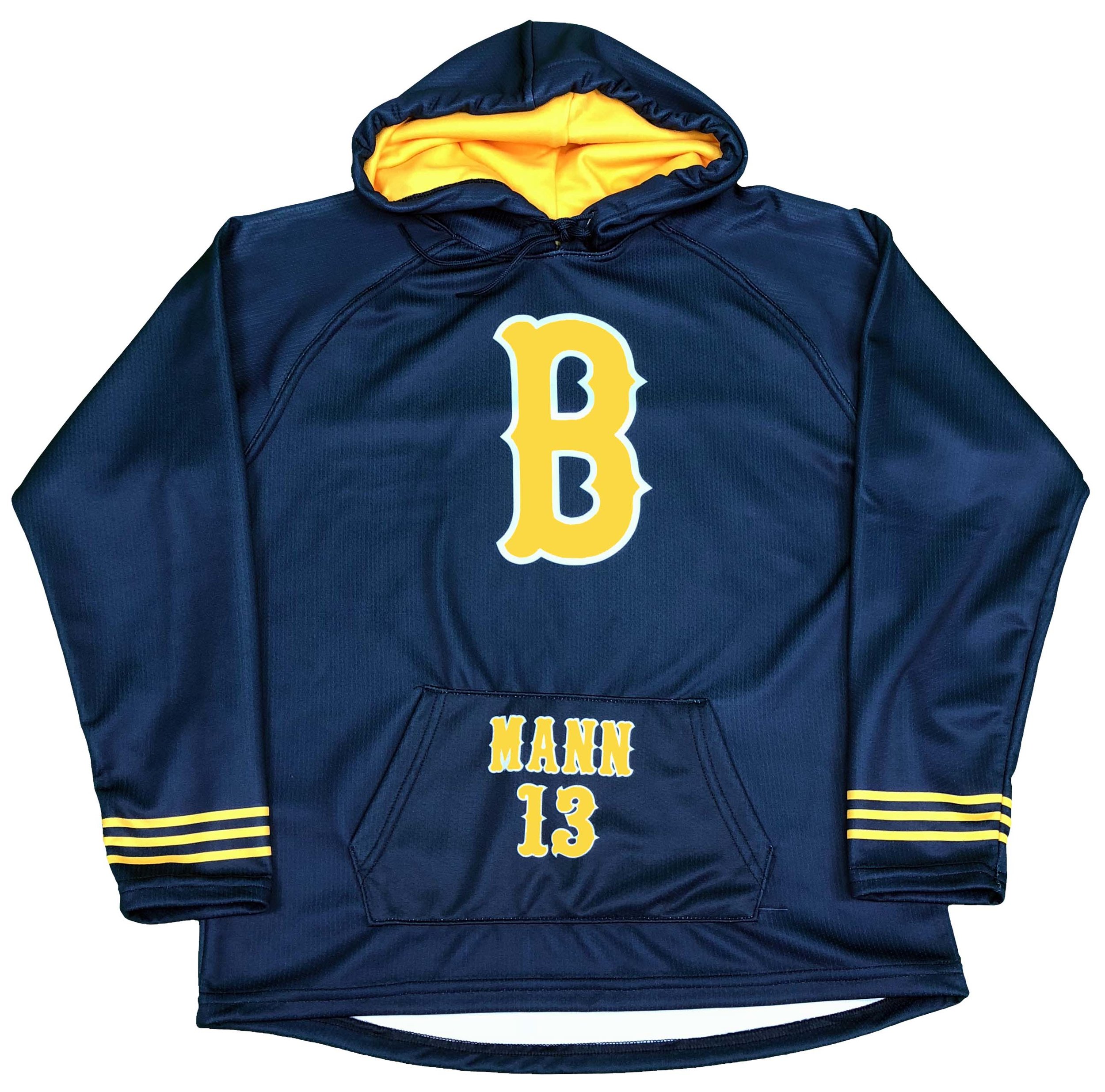 personalized baseball hoodies
