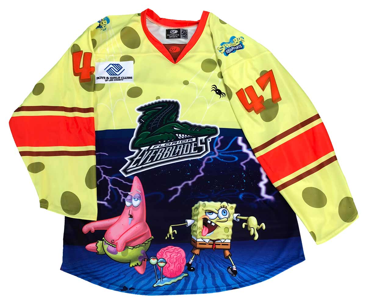 EVERBLADES TO HOLD JERSEY AUCTION FOR NICKELODEON BLUES CLUES & YOU NIGHT  BENEFITTING ANIMAL REFUGEE CENTER