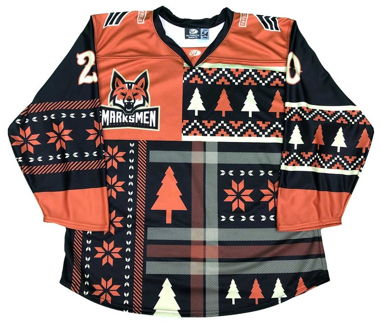 Jacksonville Ice Men: Ugly Christmas Sweater Jerseys — OT Sports