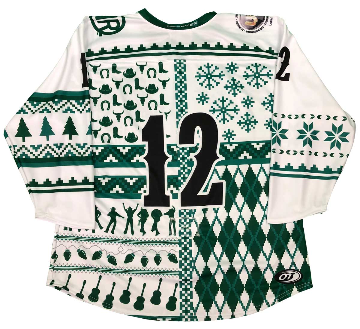 Christmas gift to myself: Custom vintage-style El Paso Buzzards and UNM  Lobos jerseys : r/hockeyjerseys