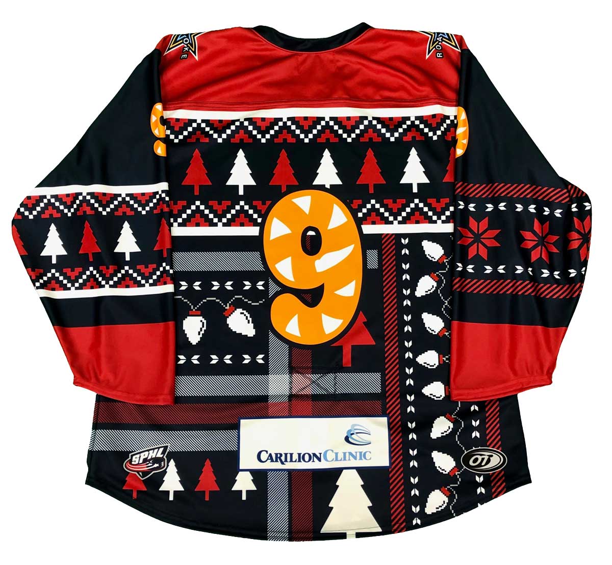 Black Dogs Budweis Hockey Custom Ugly Christmas Sweater - EmonShop - Tagotee