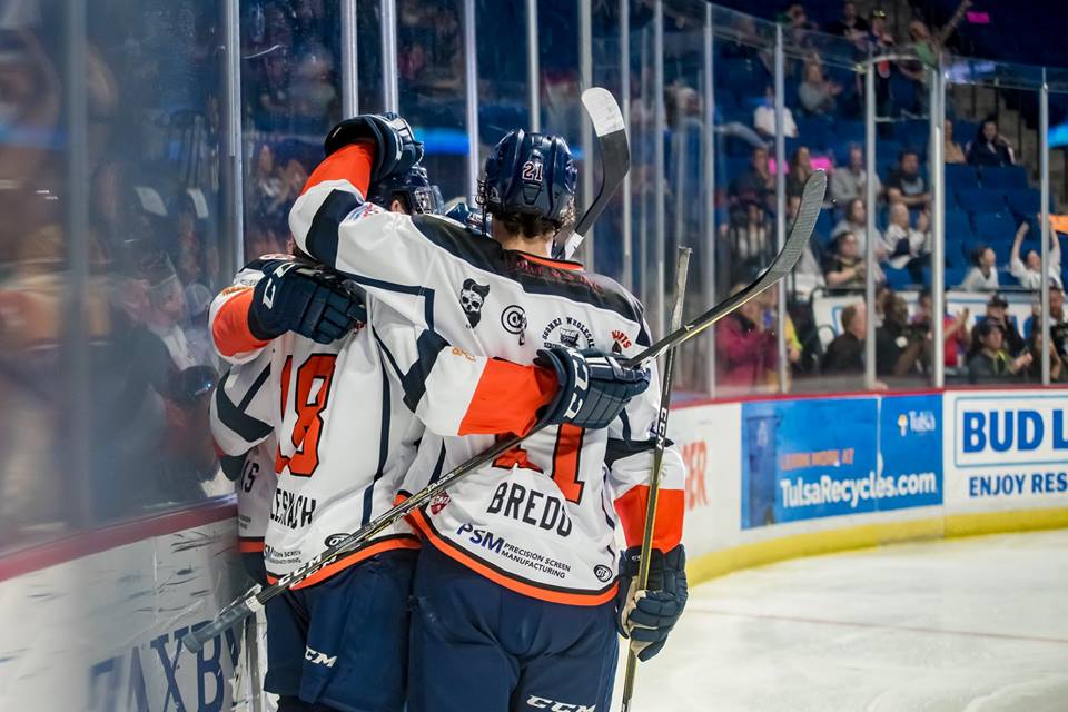 Tulsa Oilers are at home again this week and it will be youth jersey night!
