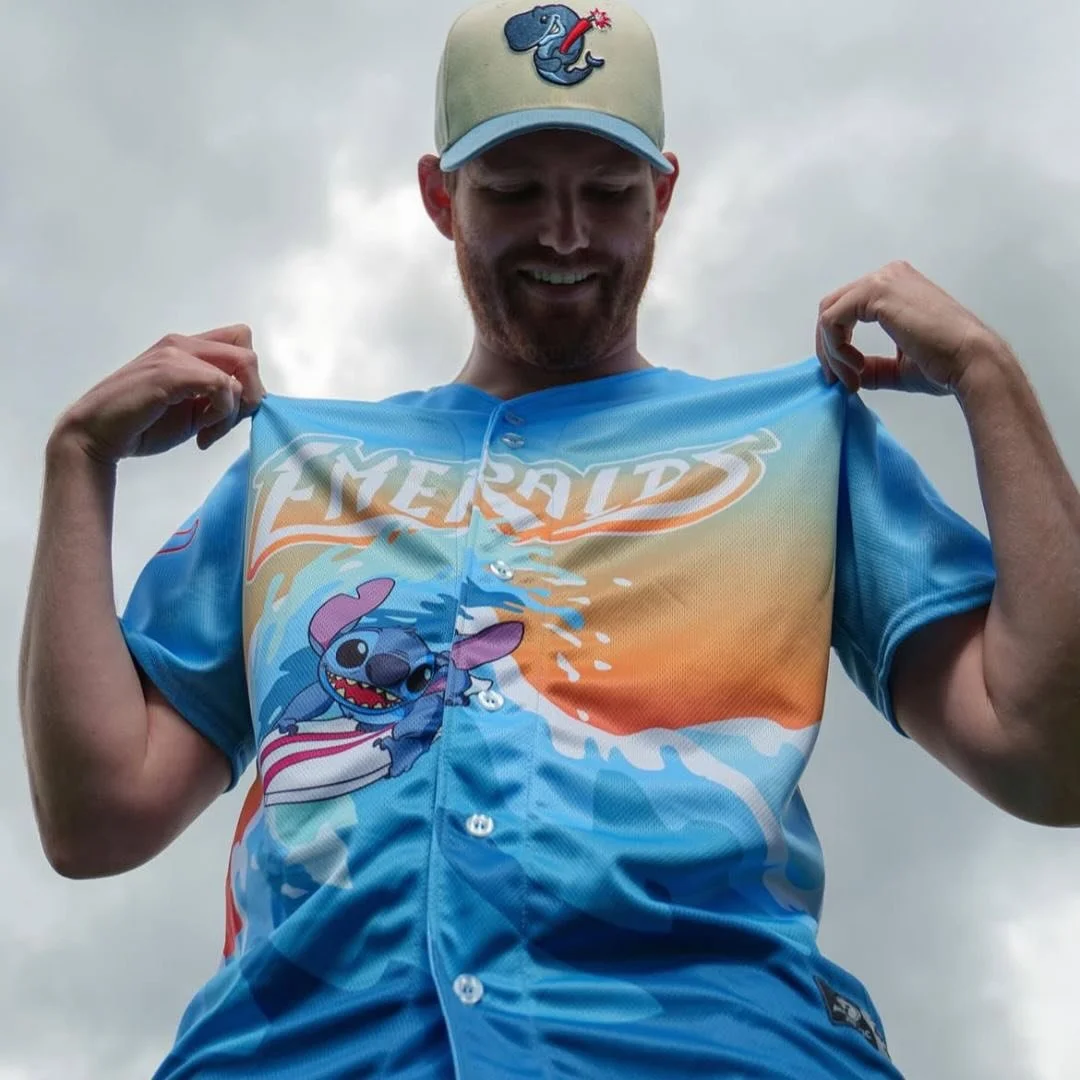 The live-action Lilo &amp; Stitch movie is out today, so we&rsquo;re showing off some of our favorite Lilo &amp; Stitch-themed OT sports jerseys&mdash;perfectly stitched for the occasion!