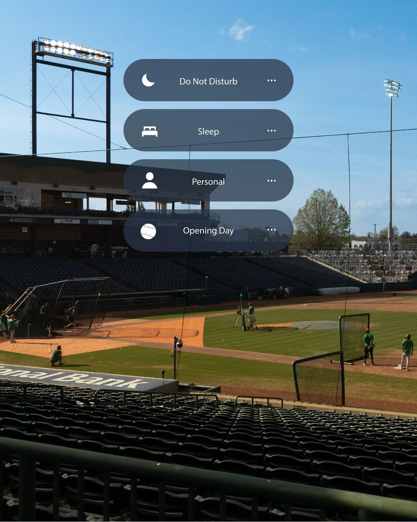 If it&rsquo;s not baseball-related, it can wait. Catch me after the season. ⚾️

Now where's the hotdog stand? 🌭

#baseballseason #otsports #baseballjerseys