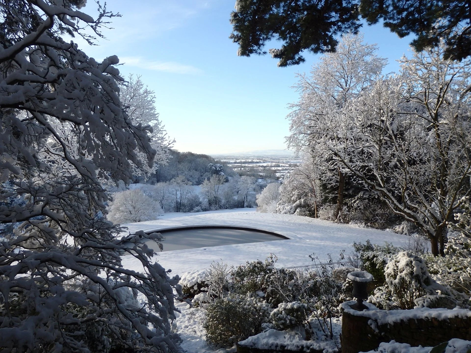 Snowscape from the Summer House