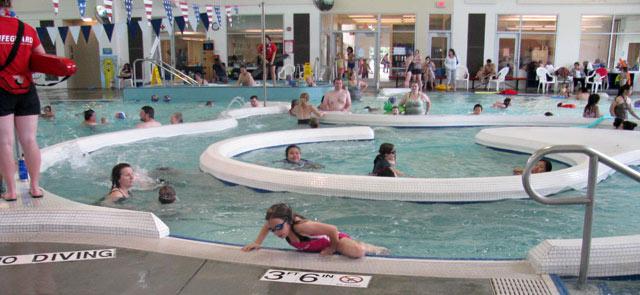 Swimming for all ages at the East Portland Community Center. Photo courtesy of PP&R.